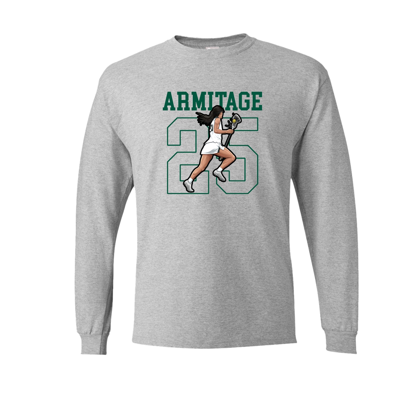 Long Sleeve Tee — Shirsey in Grey