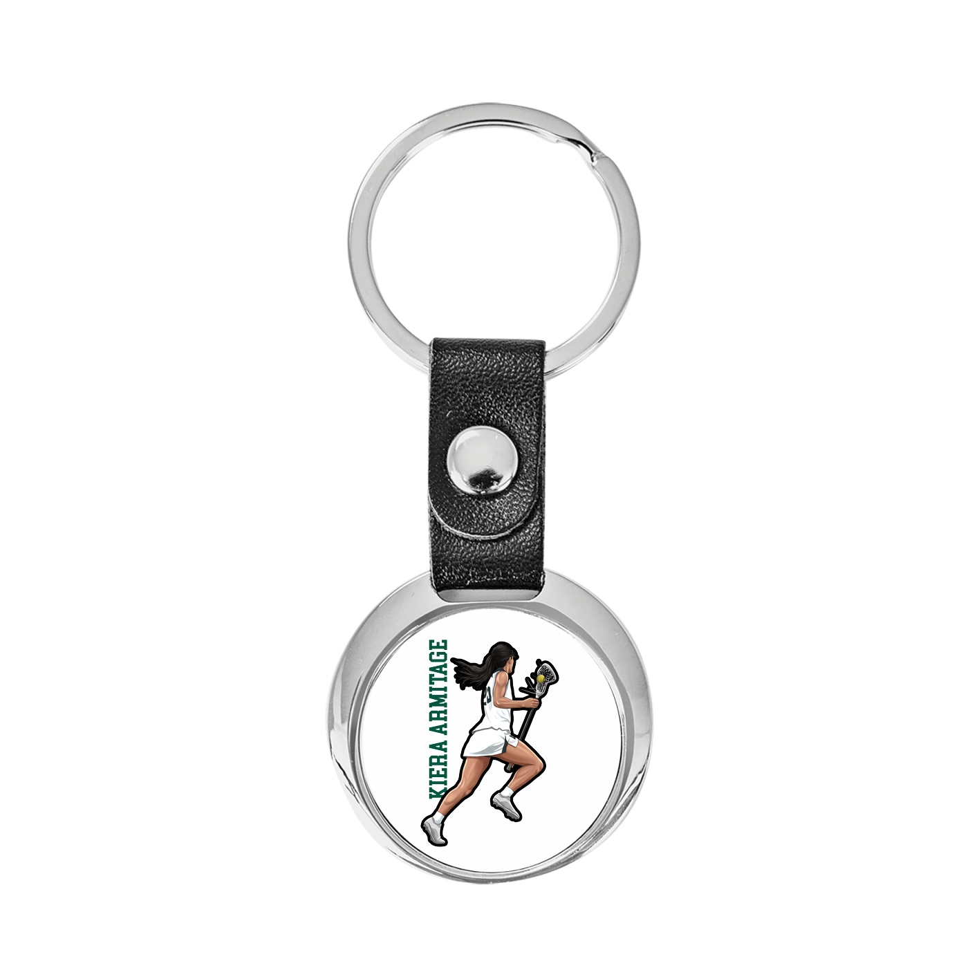 Key Chain — Name Vertical in Classic
