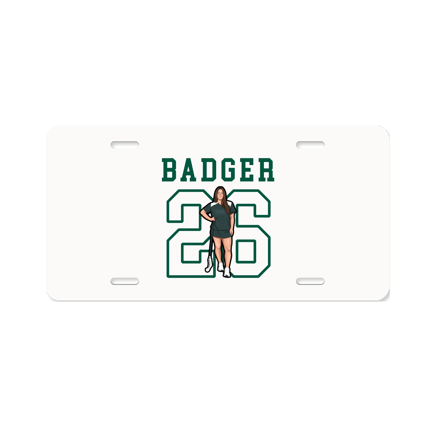 License Plate — Shirsey in Classic