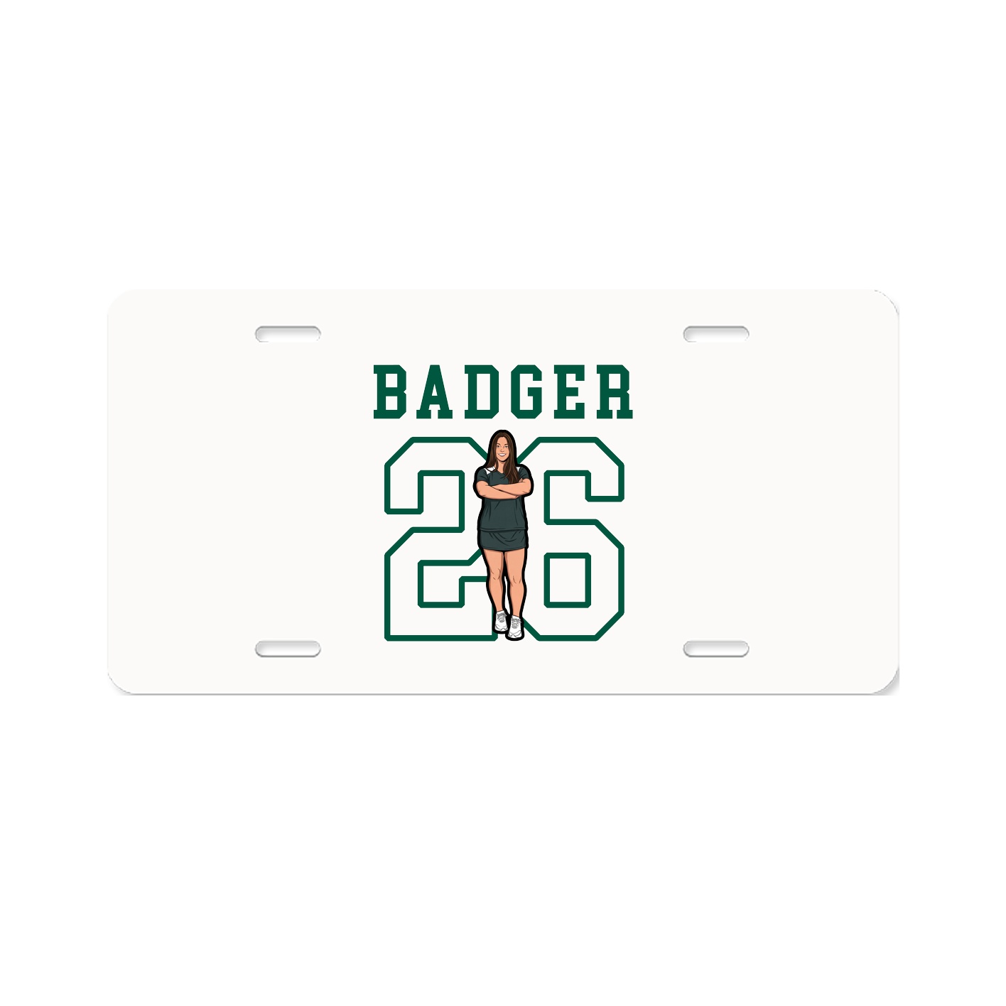 License Plate — Shirsey in Classic