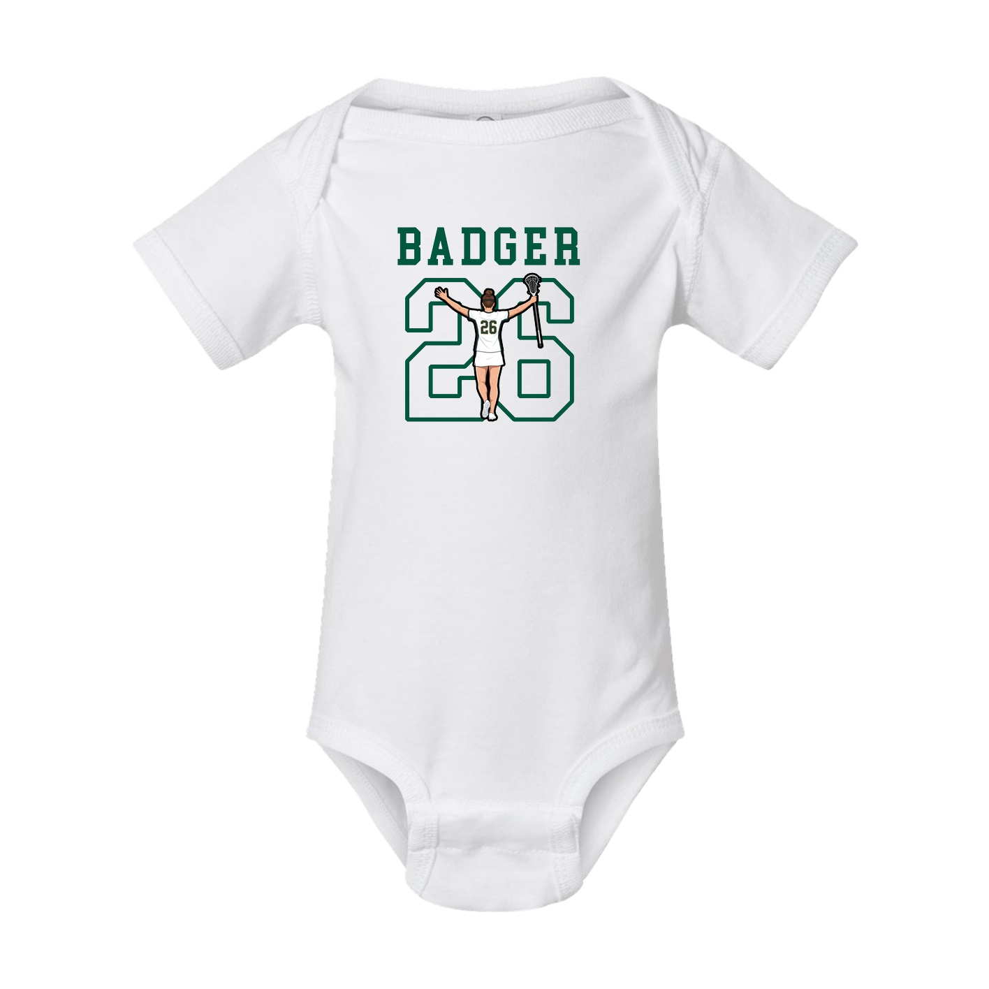 Baby Onesie — Shirsey in White