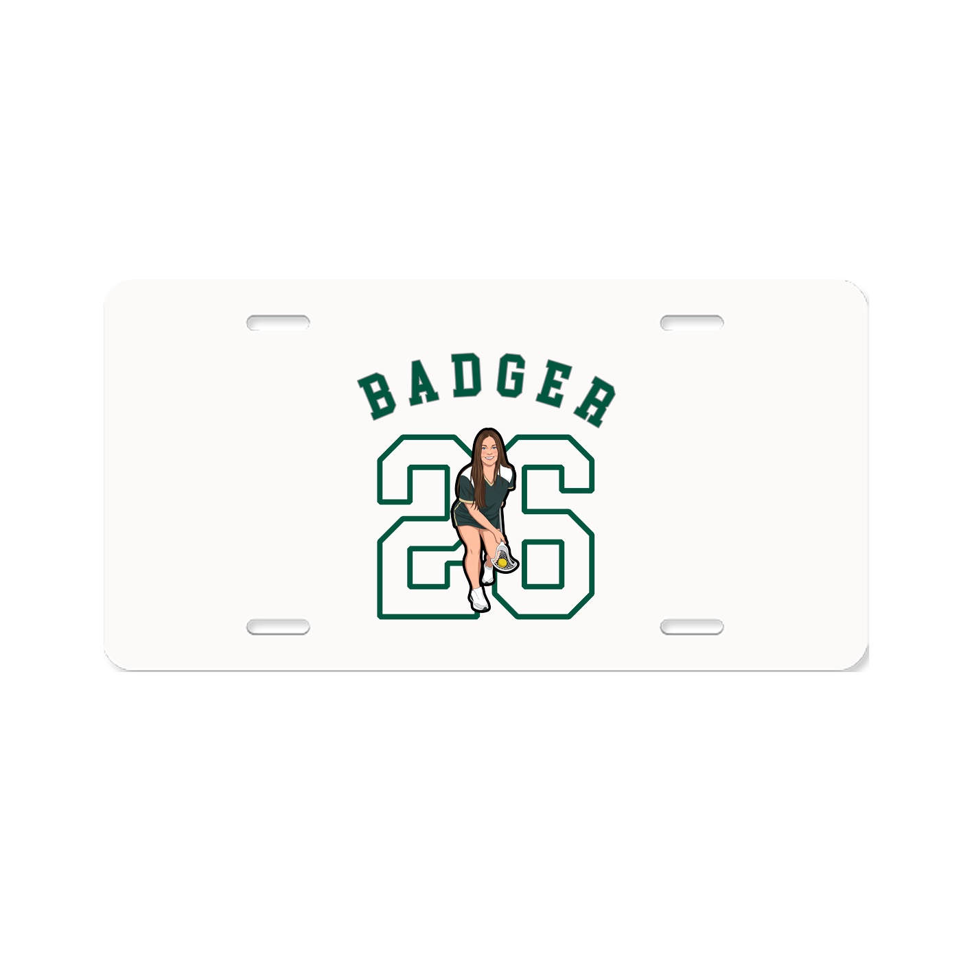 License Plate — Shirsey Arch in Classic