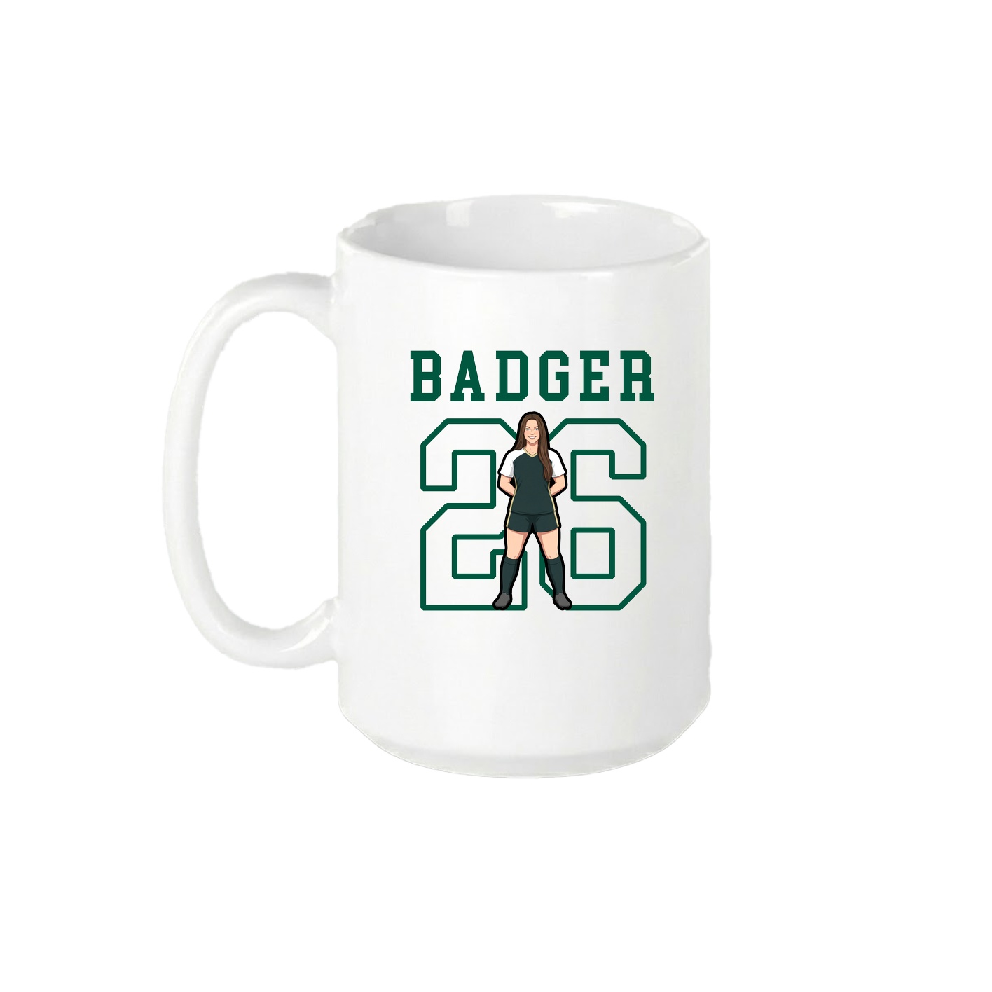 15oz Coffee Mug — Shirsey in White