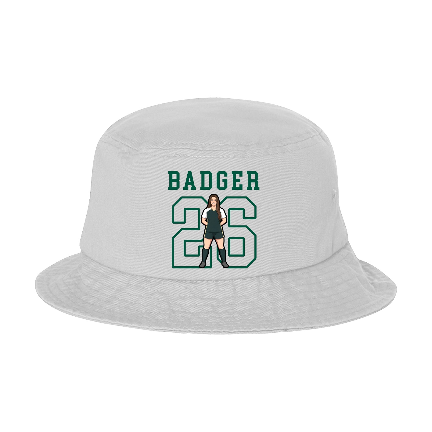 Bucket Cap — Shirsey in White
