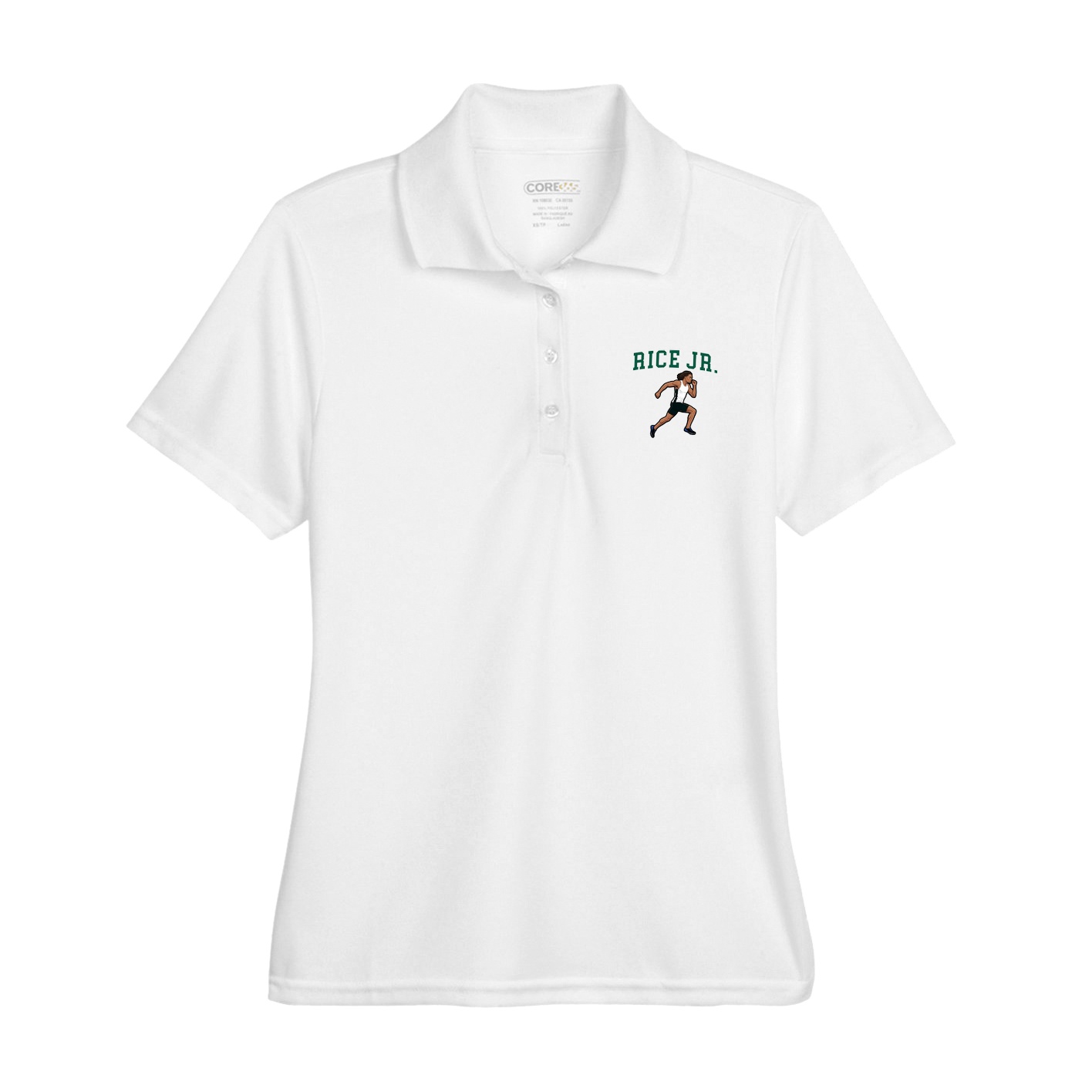 Womens Performance Polo — Shirsey in White