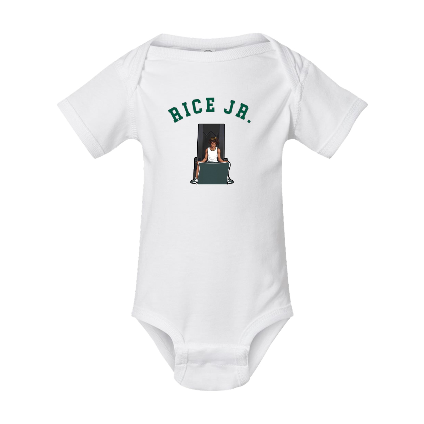 Baby Onesie — Shirsey Arch in White