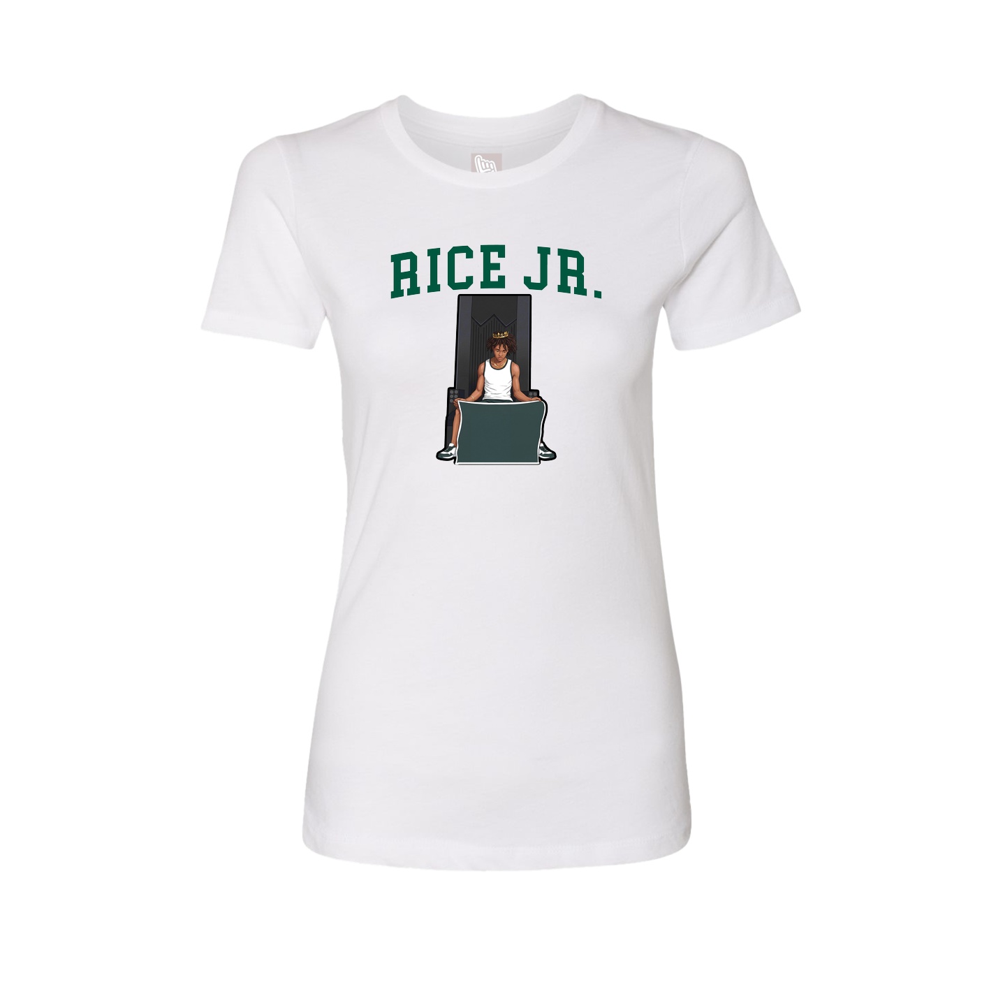 Fitted Women's Tee — Shirsey in White