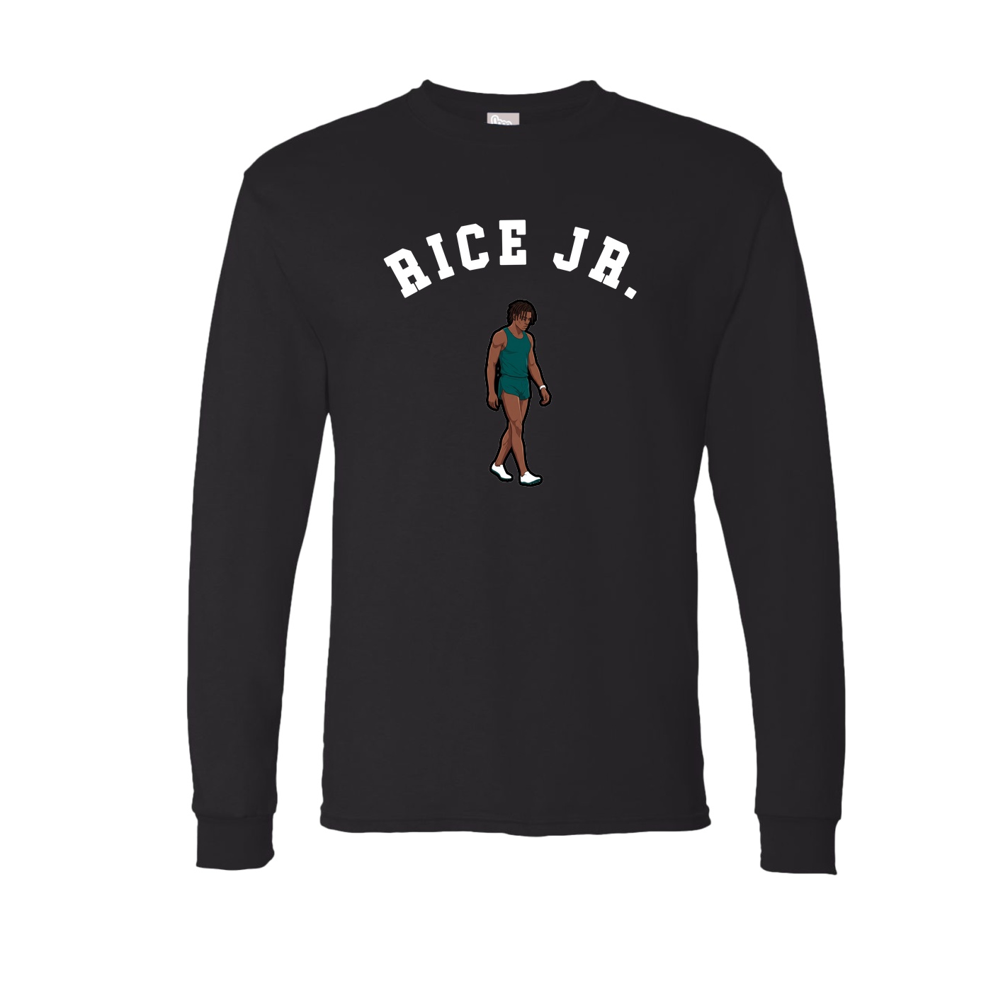 Long Sleeve Tee — Shirsey Arch in Black