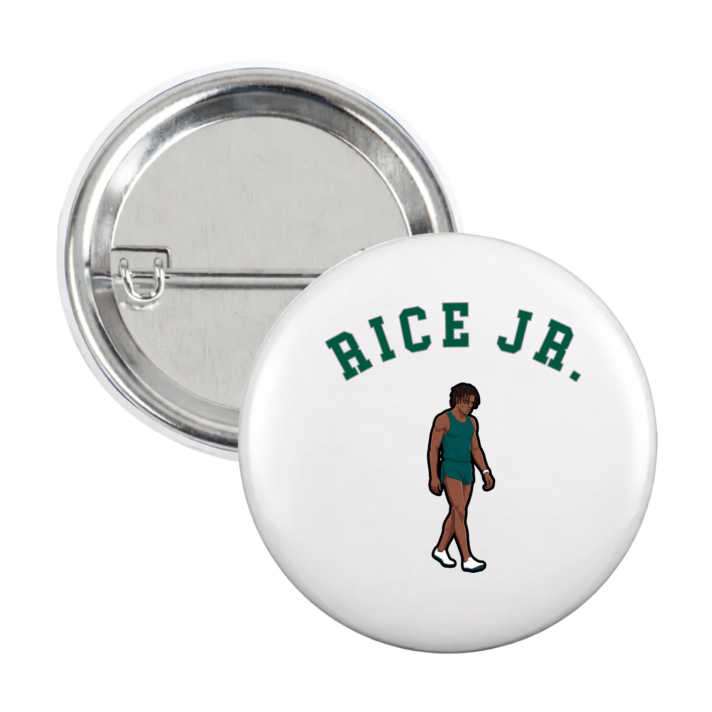 Game Day Button — Shirsey Arch in White