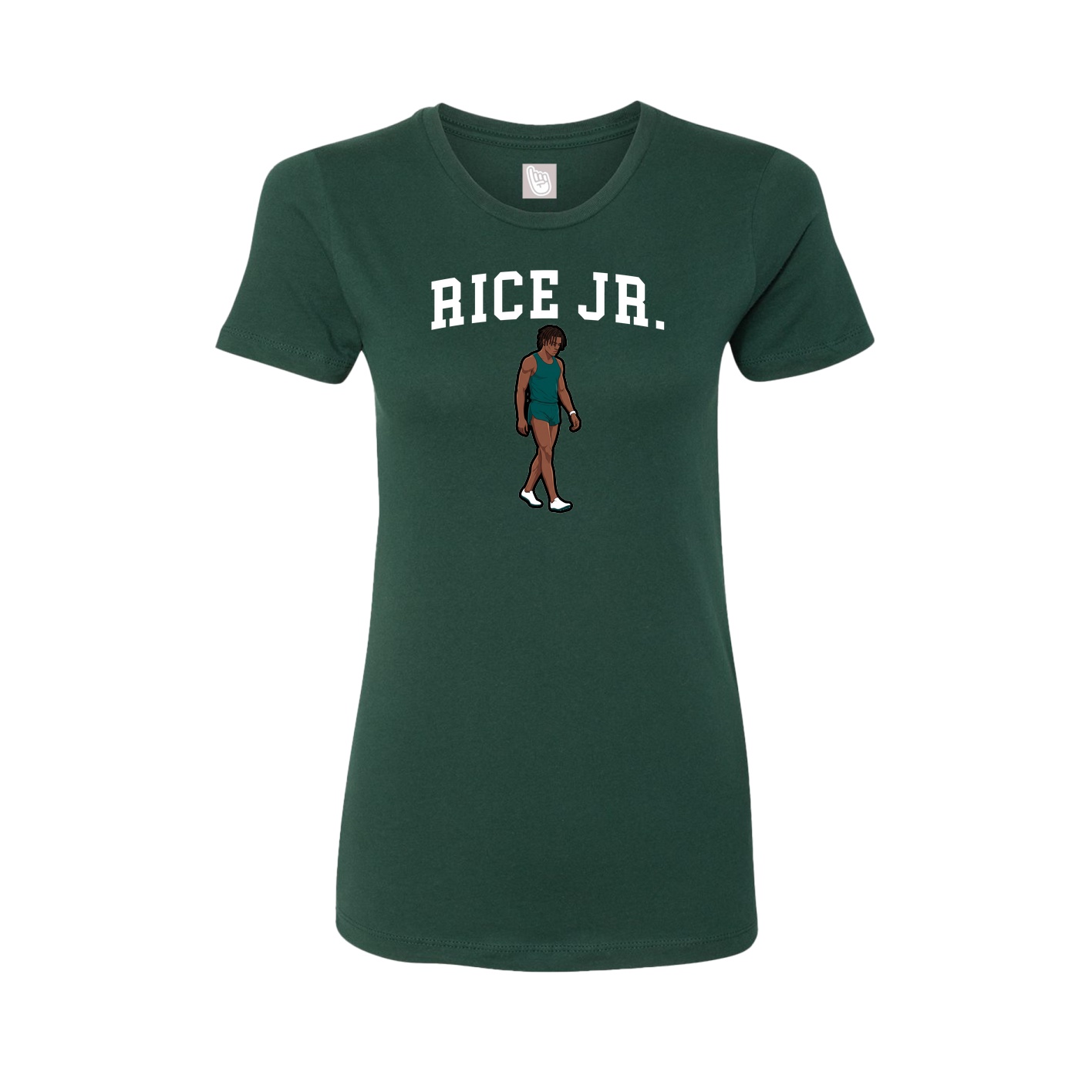Fitted Women's Tee — Shirsey in Green
