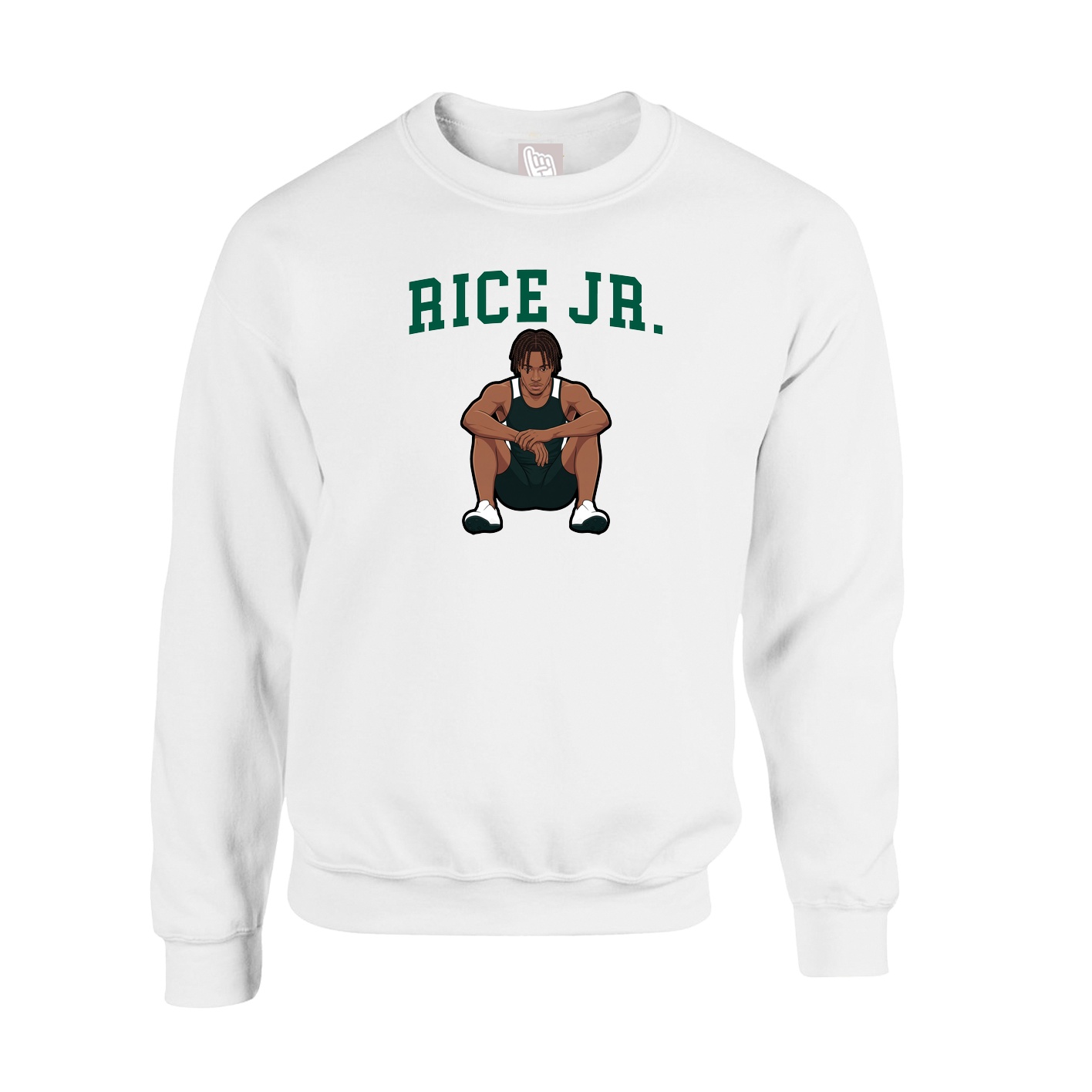 Fleece Crew — Shirsey in White