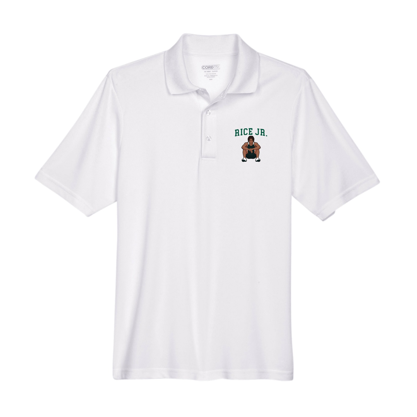 Performance Polo — Shirsey in White