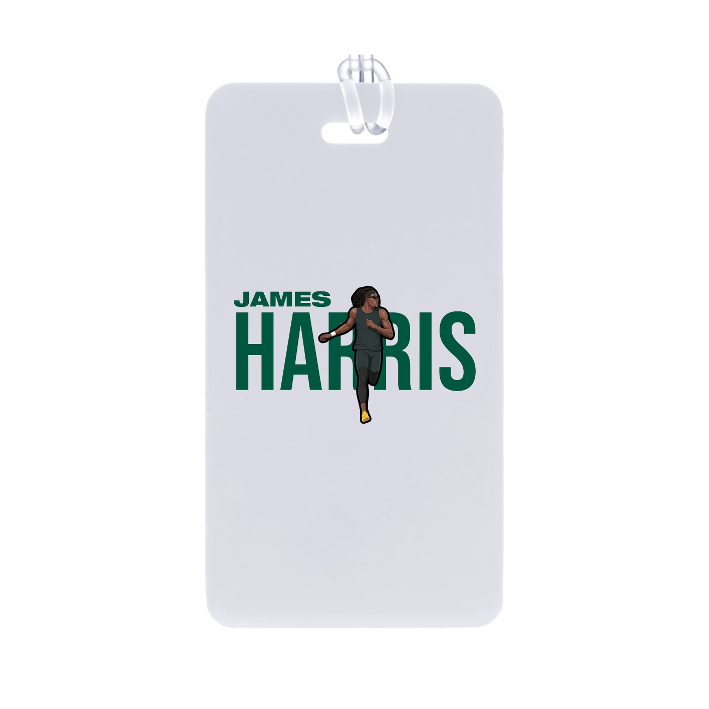 Bag Tag — Player Name in Classic
