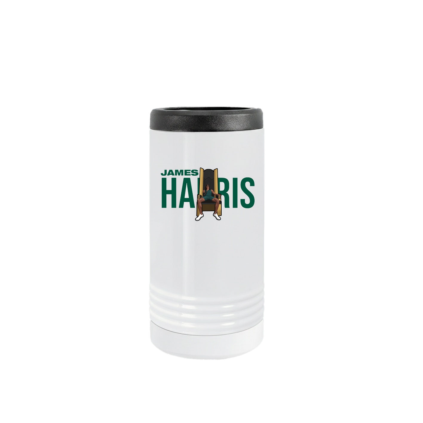 Slim Beverage Holder — Player Name in White