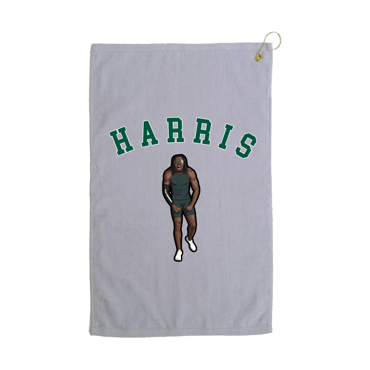 Golf Towel — Shirsey Arch in Grey