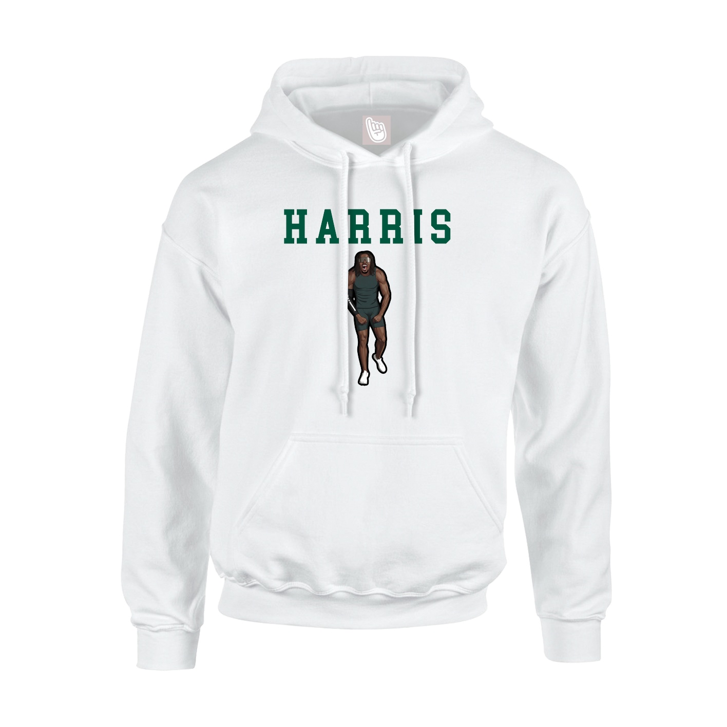 Hoodie — Shirsey in White