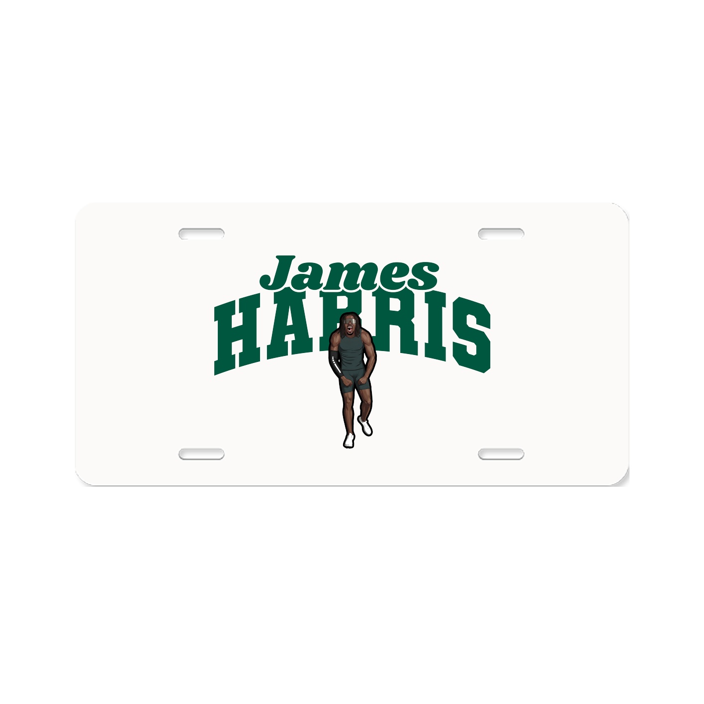 License Plate — Signature Arch in Classic