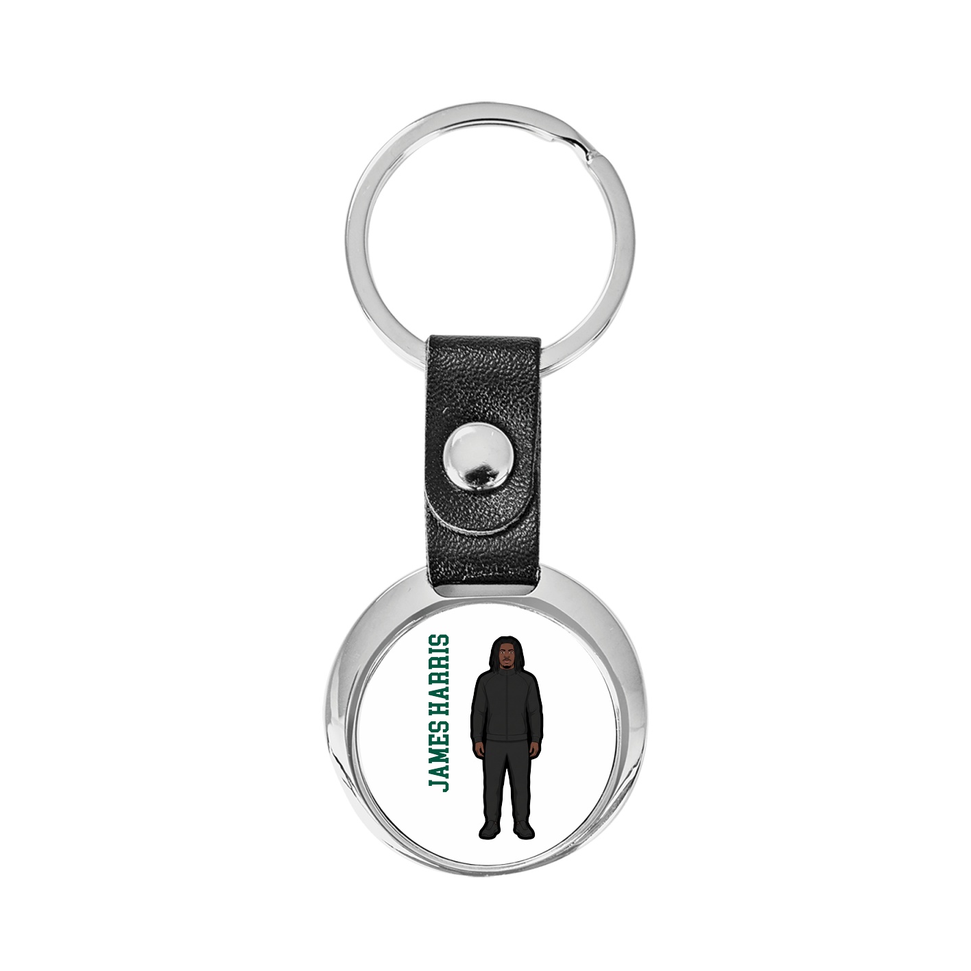 Key Chain — Name Vertical in Classic