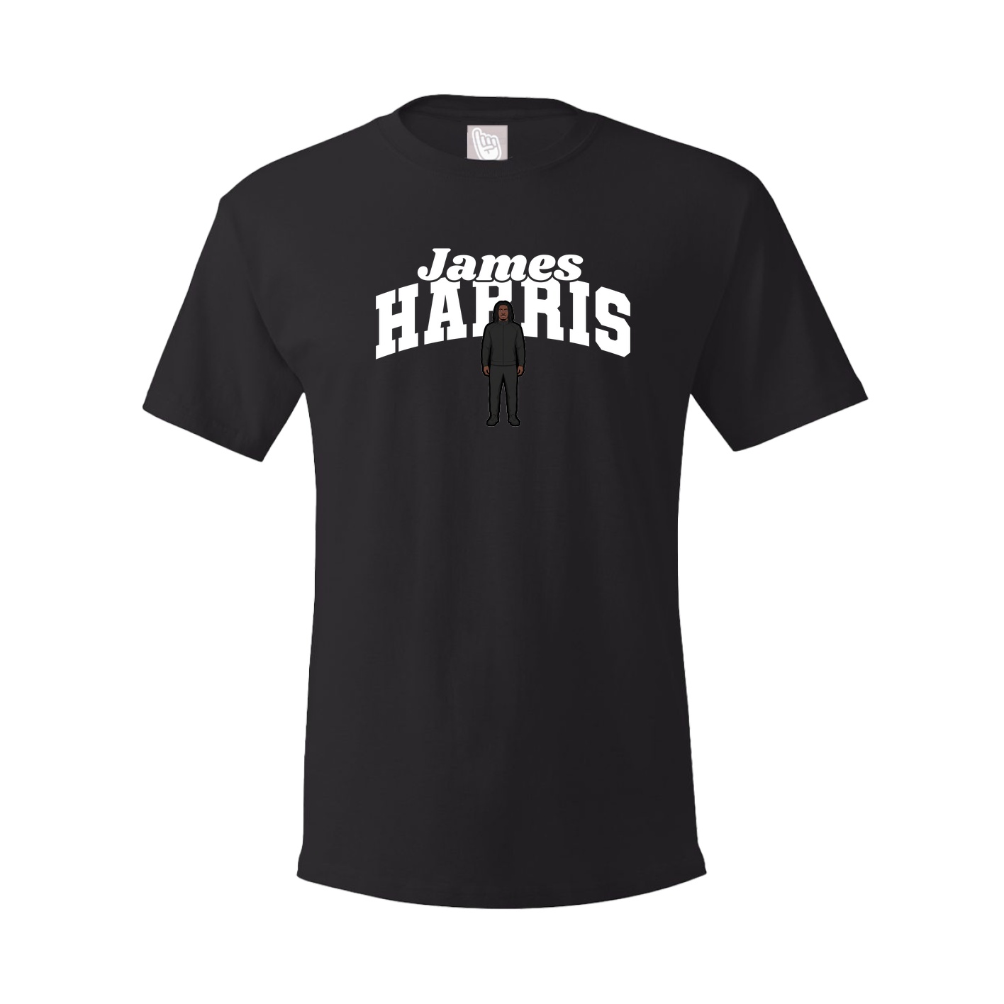 Youth Tee — Signature Arch in Black