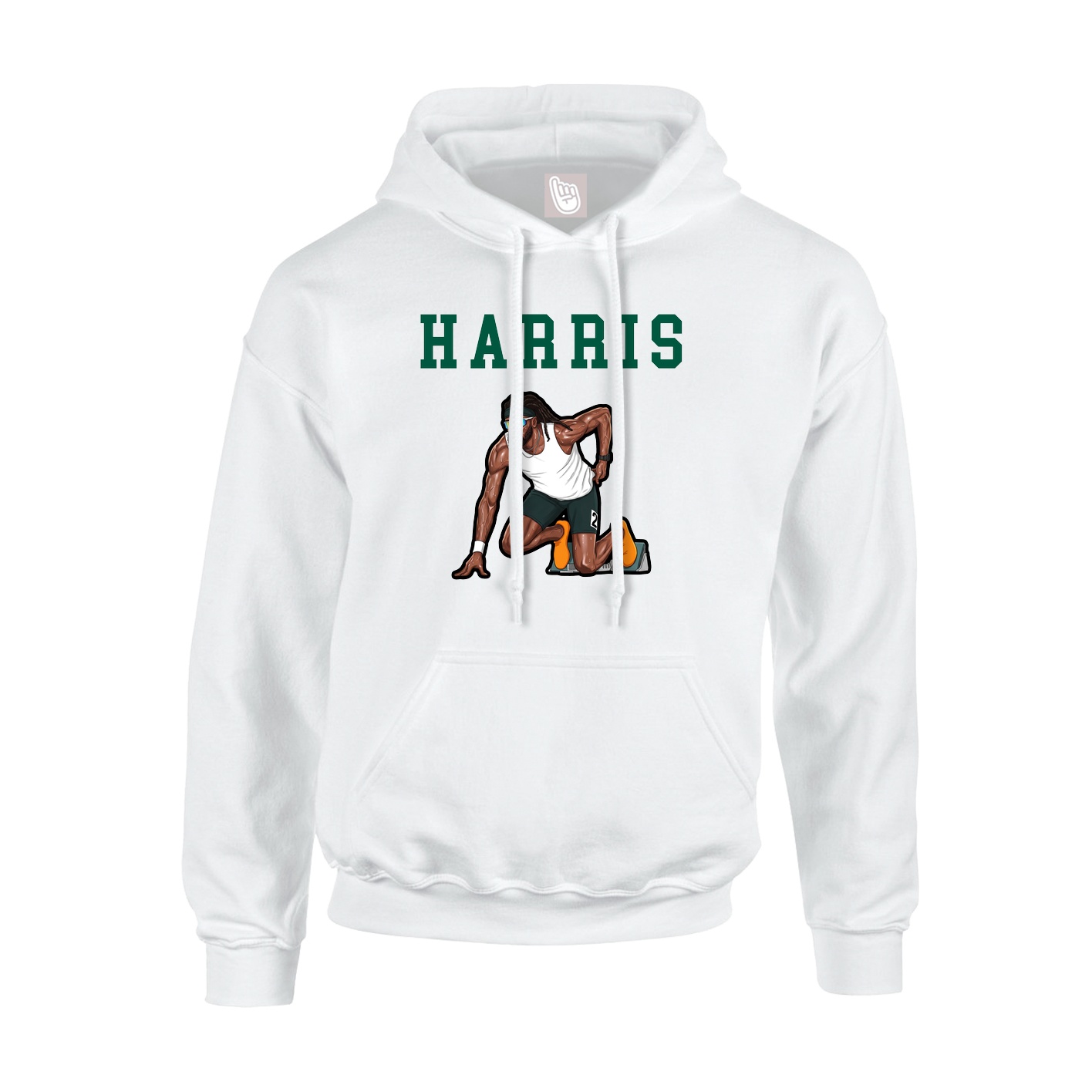 Hoodie — Shirsey in White