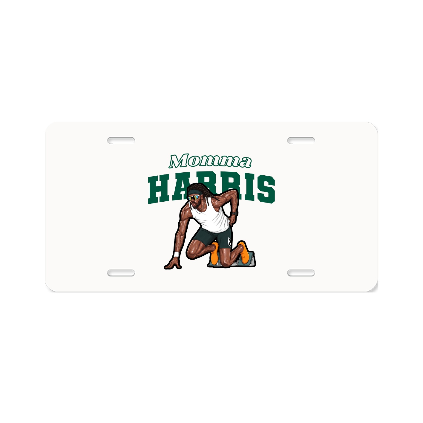 License Plate — Mothers Day Block in Classic