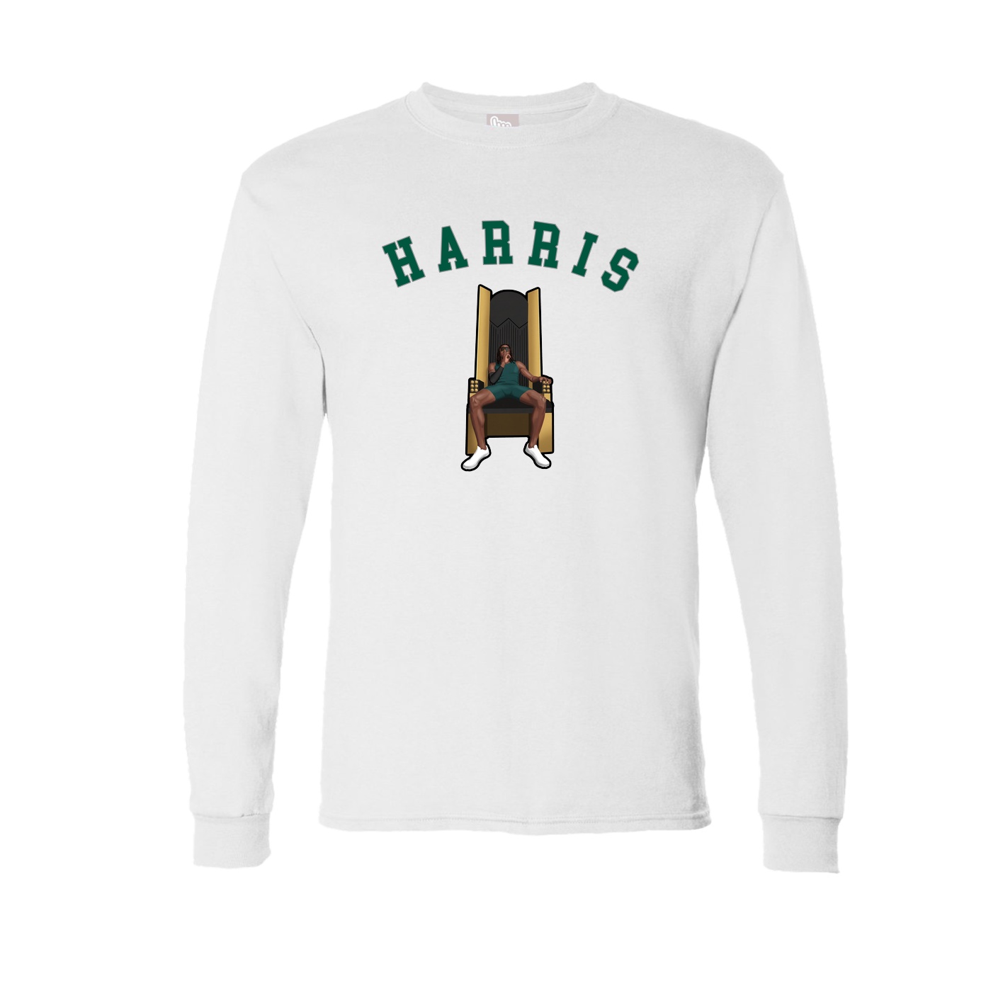 Long Sleeve Tee — Shirsey Arch in White