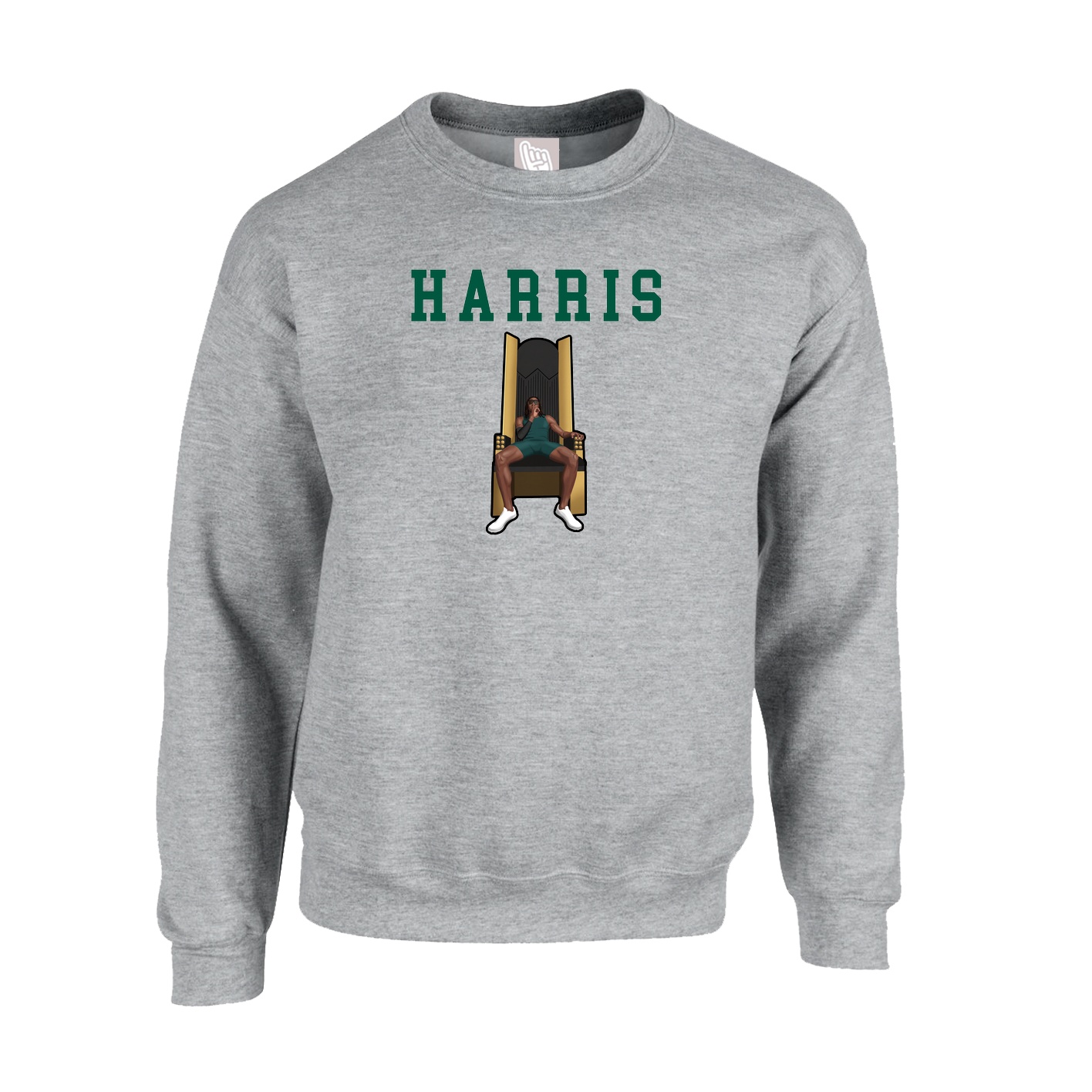 Fleece Crew — Shirsey in Grey