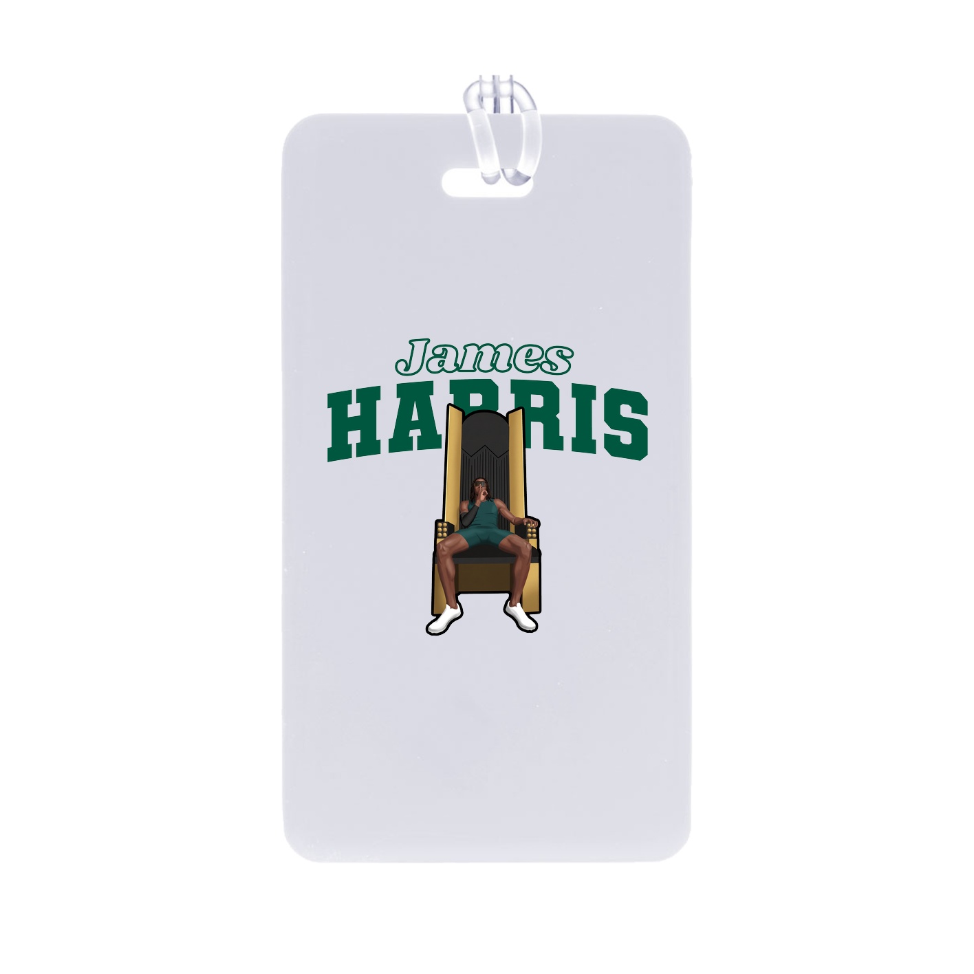 Bag Tag — Name Arch in Classic