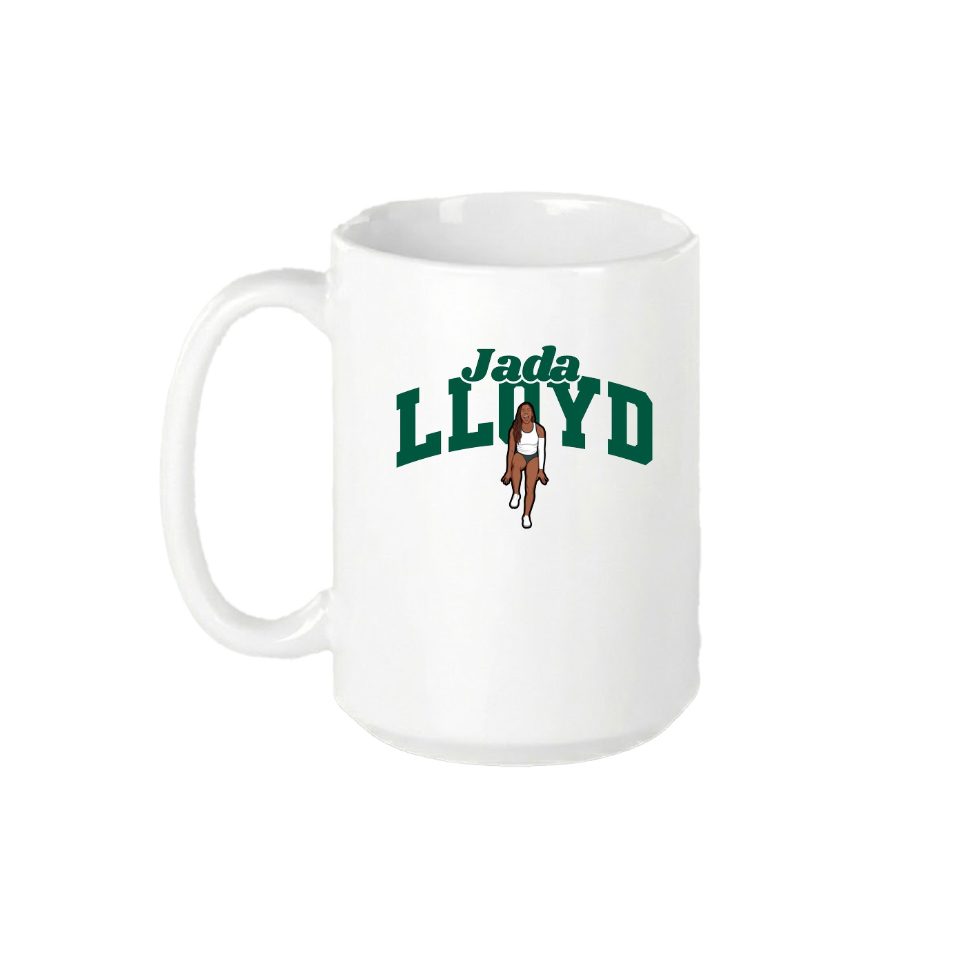 15oz Coffee Mug — Signature Arch in White