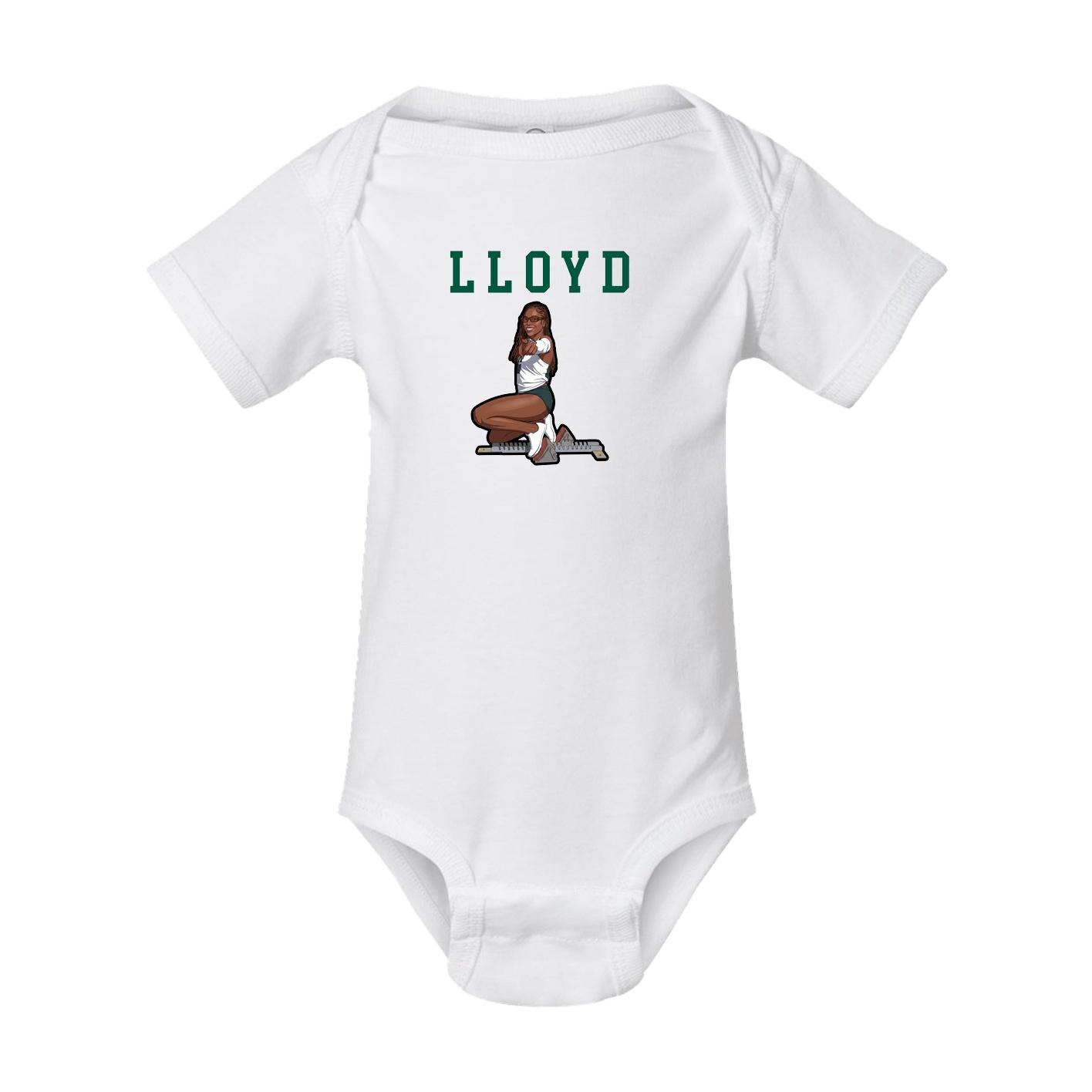 Baby Onesie — Shirsey in White