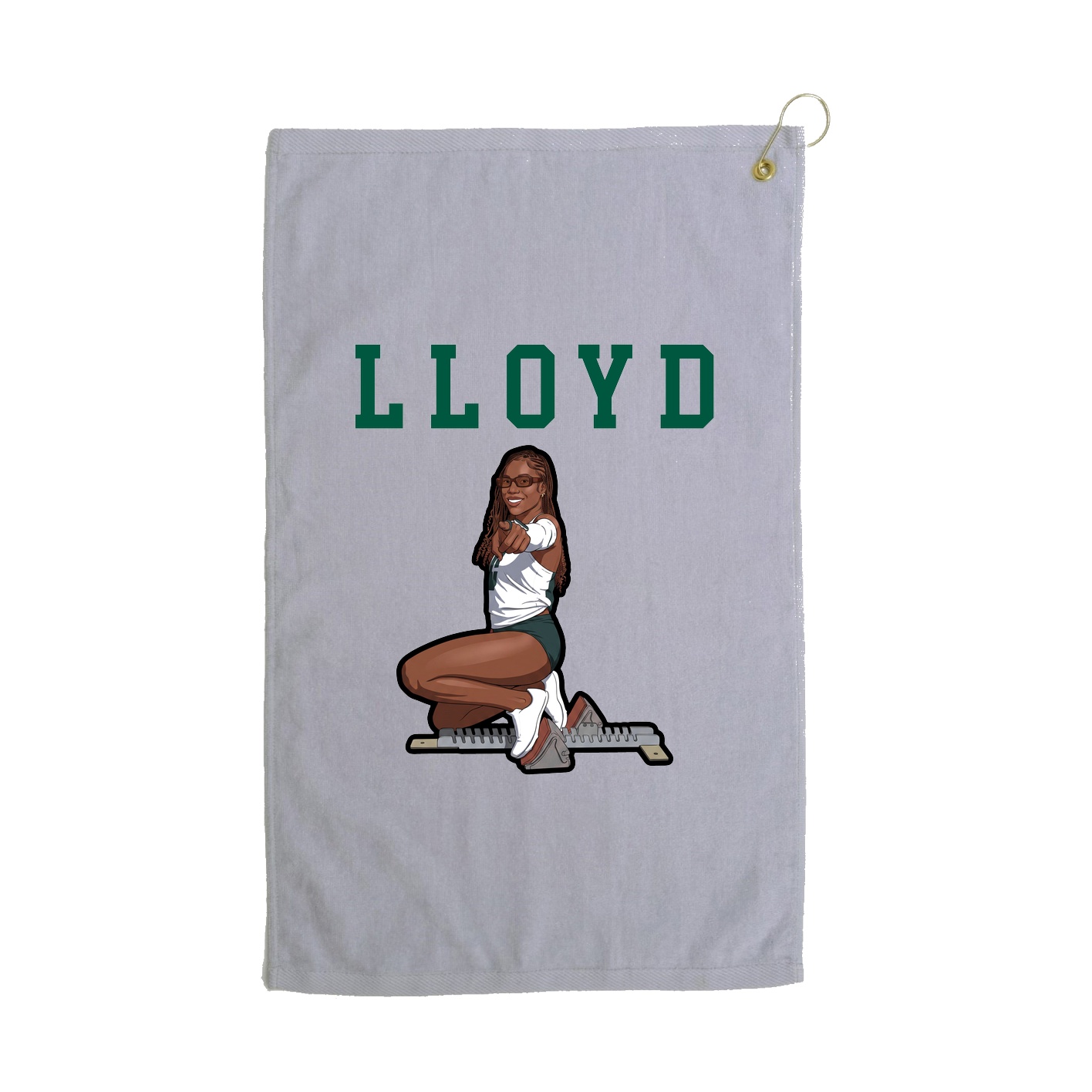 Golf Towel — Shirsey in Grey