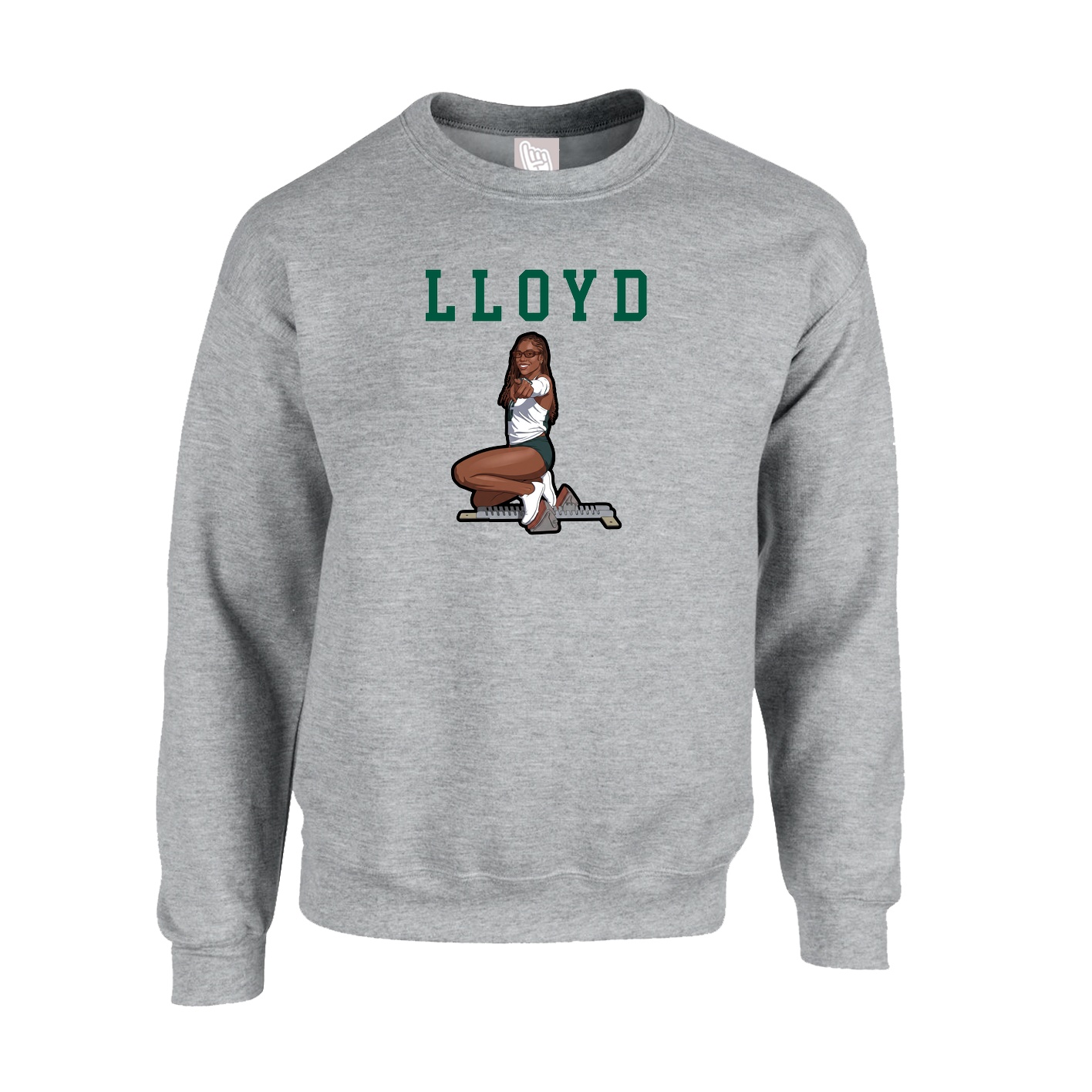 Fleece Crew — Shirsey in Grey