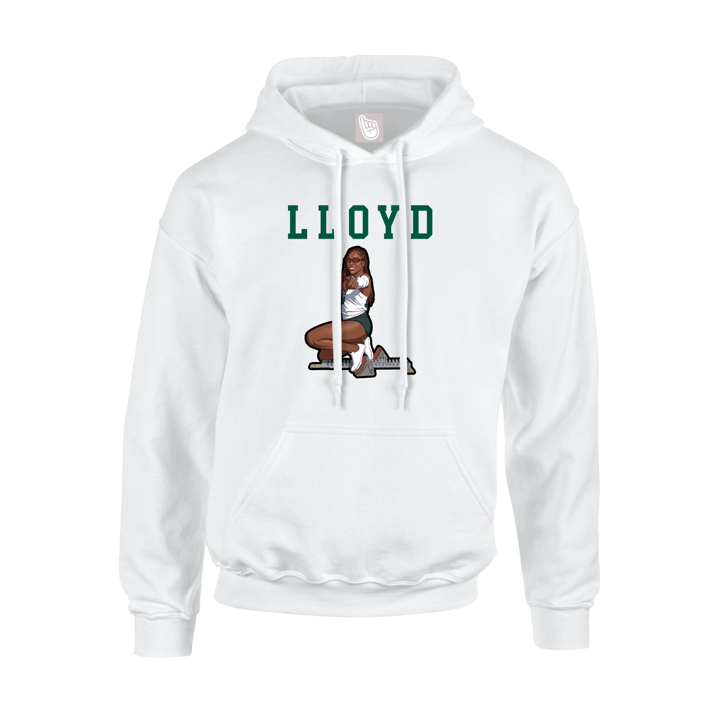 Youth Hoodie — Shirsey in White