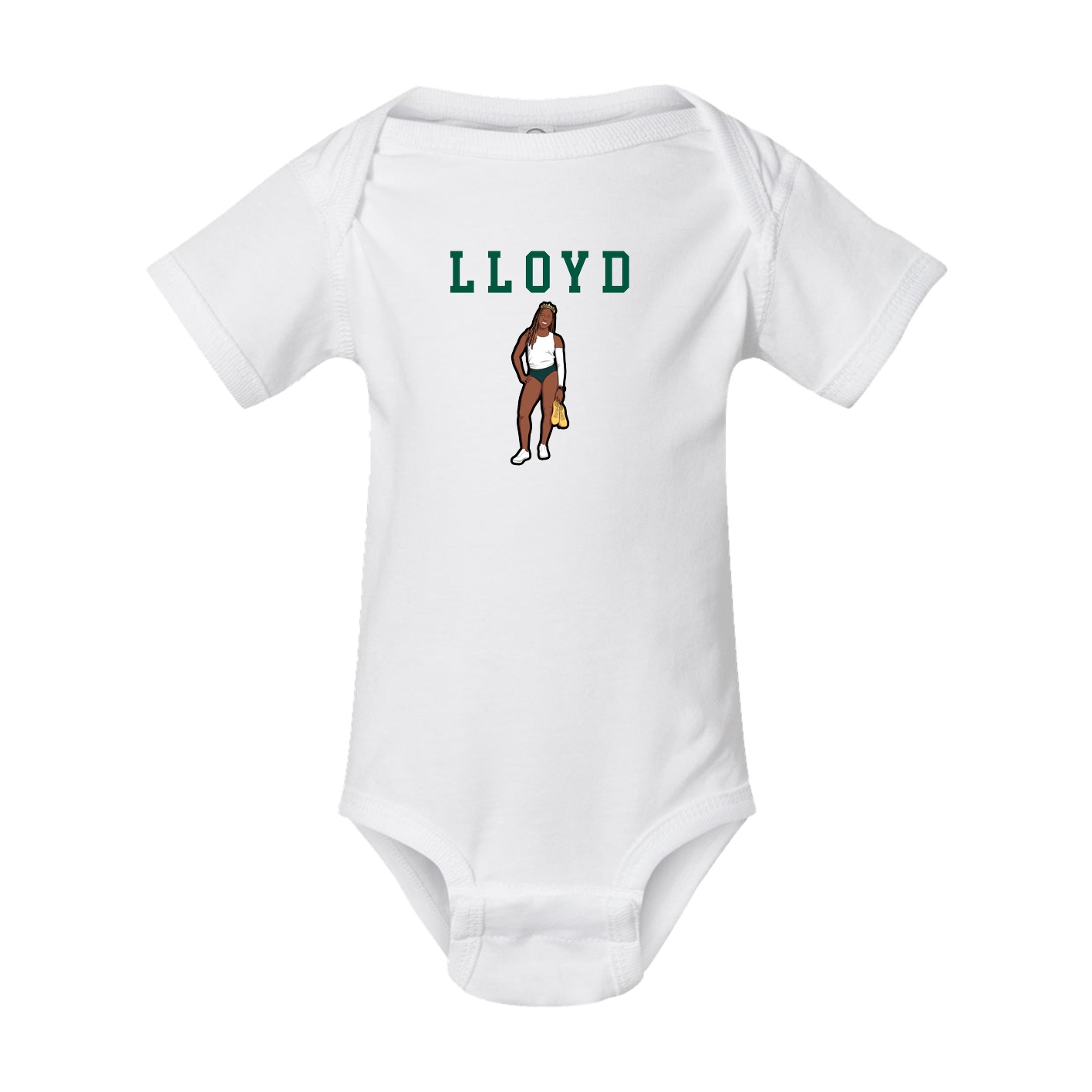 Baby Onesie — Shirsey in White