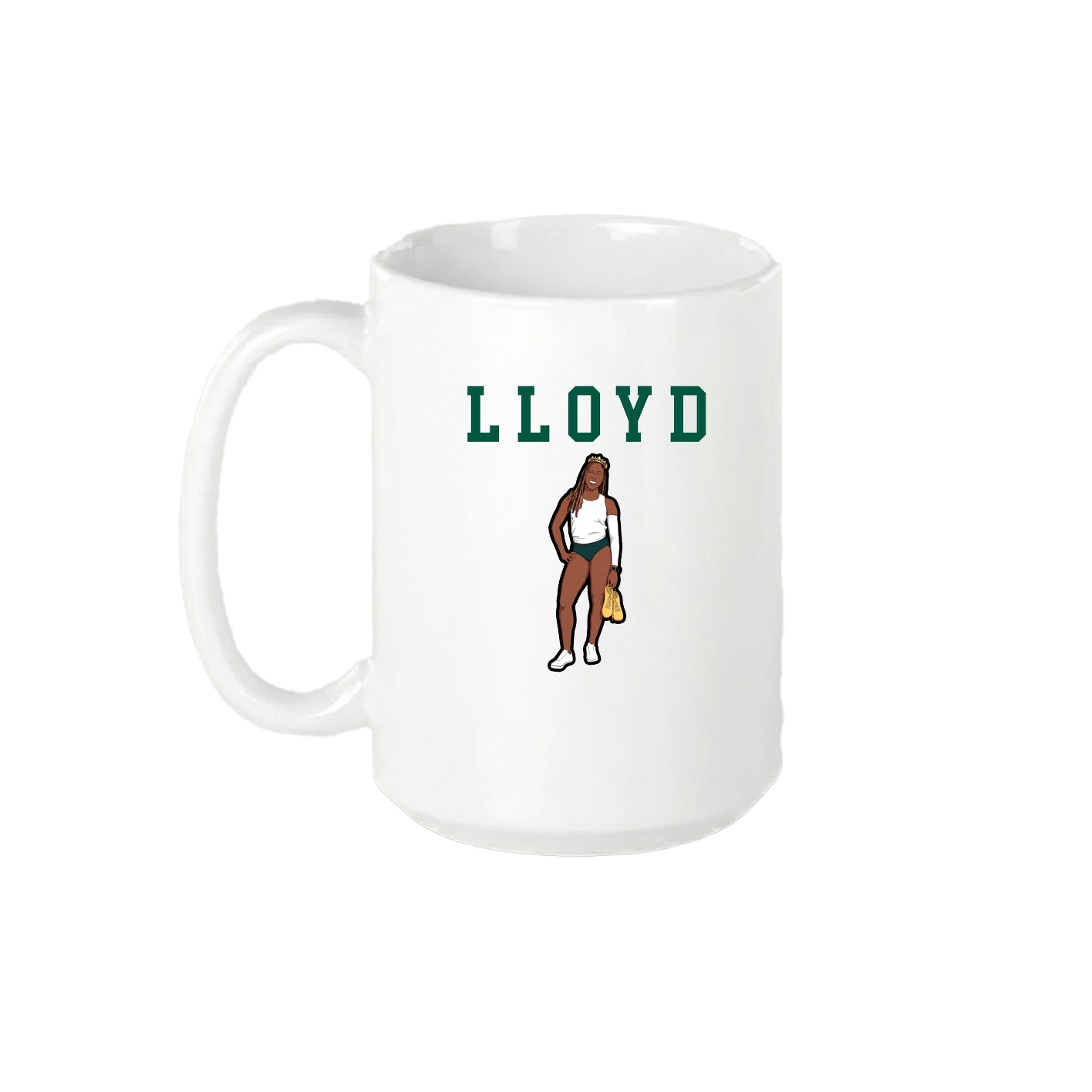 15oz Coffee Mug — Shirsey in White