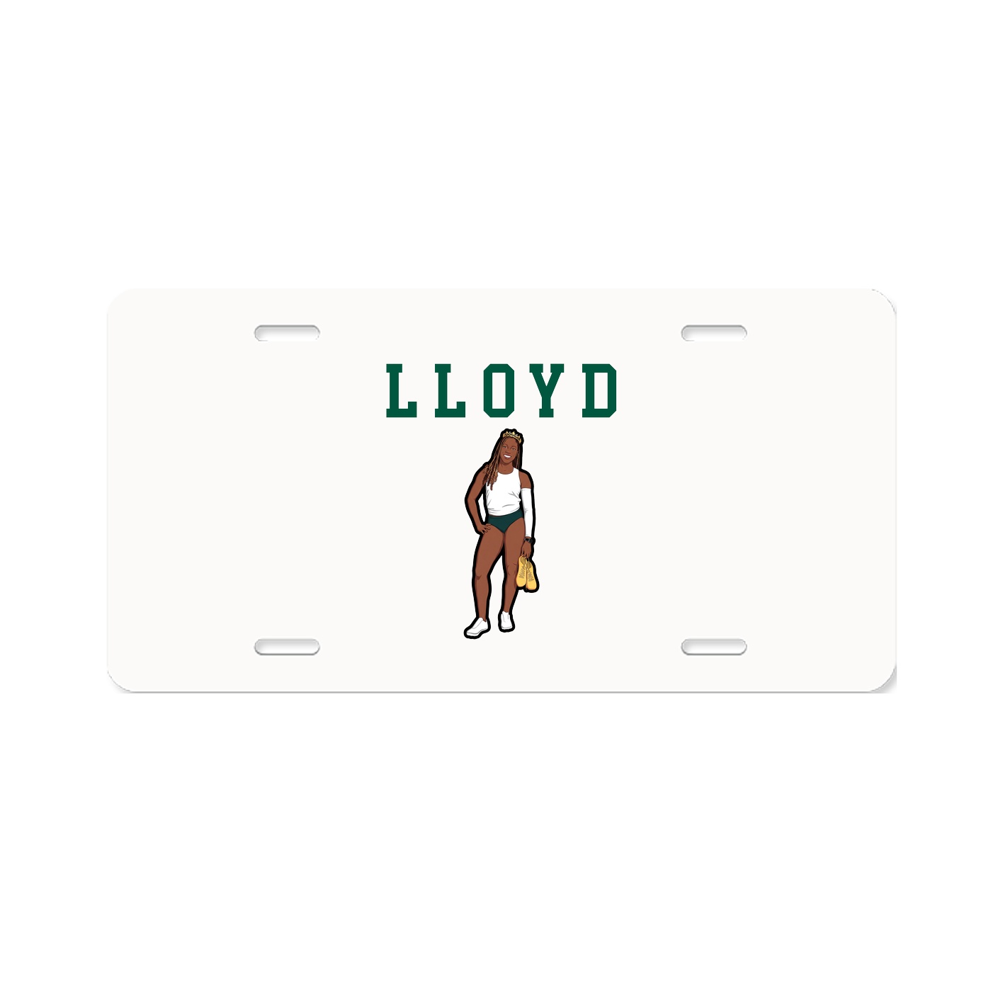 License Plate — Shirsey in Classic