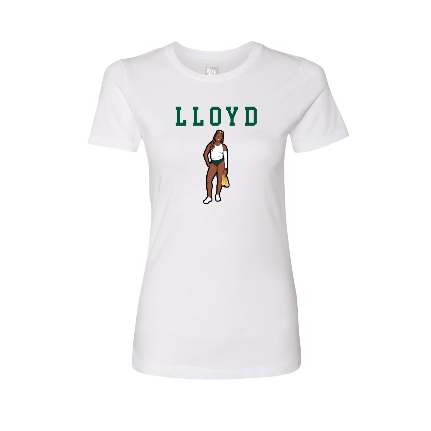 Fitted Women's Tee — Shirsey in White
