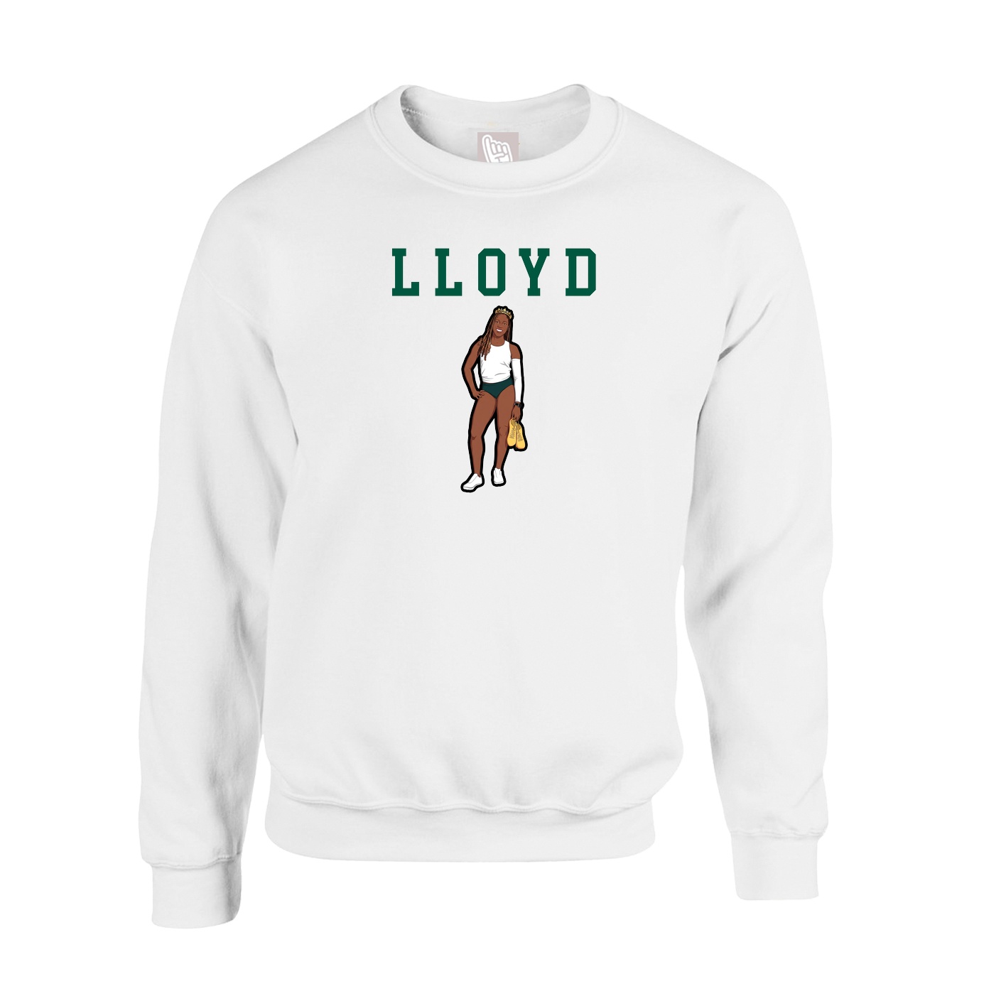 Fleece Crew — Shirsey in White