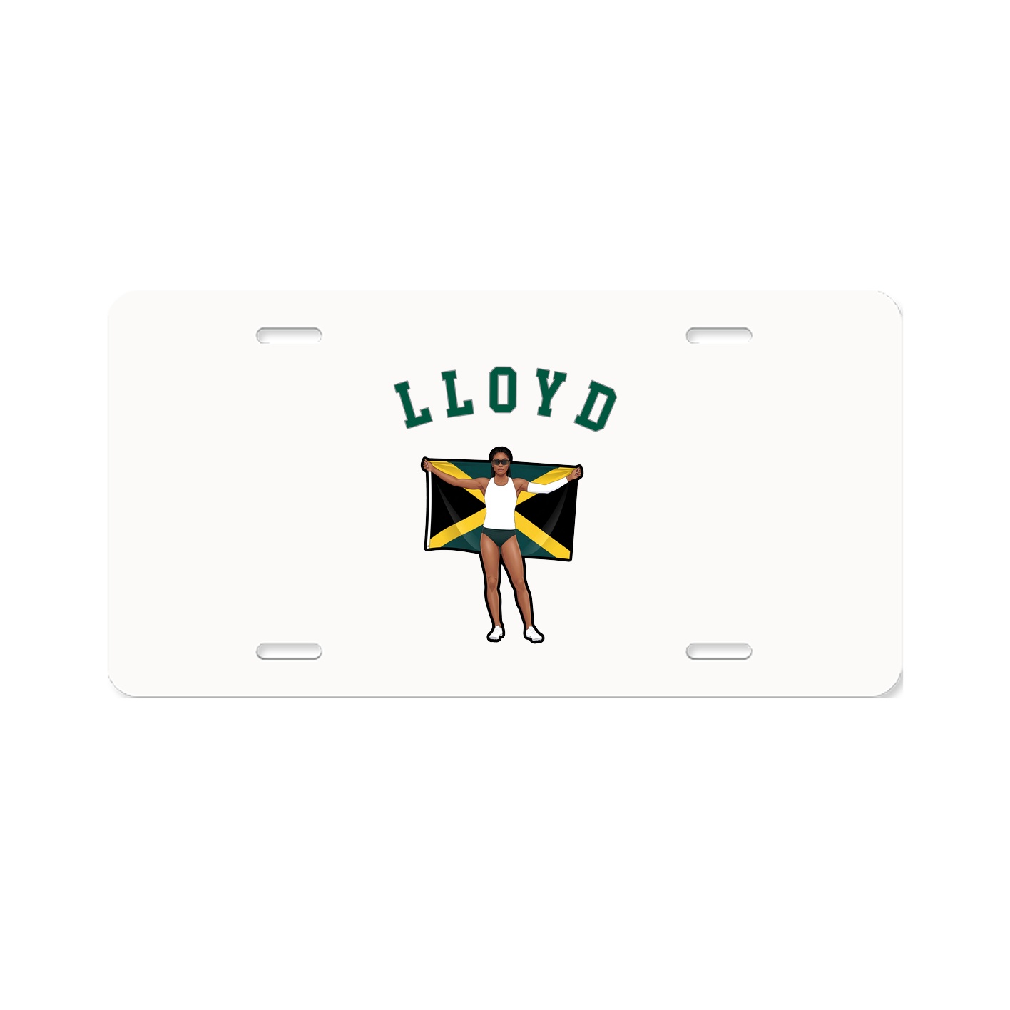License Plate — Shirsey Arch in Classic