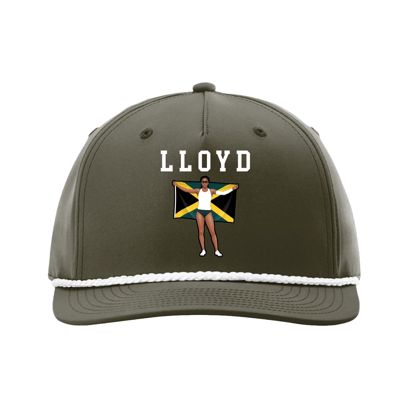 Five-Panel Classic Rope Cap — Shirsey in Green