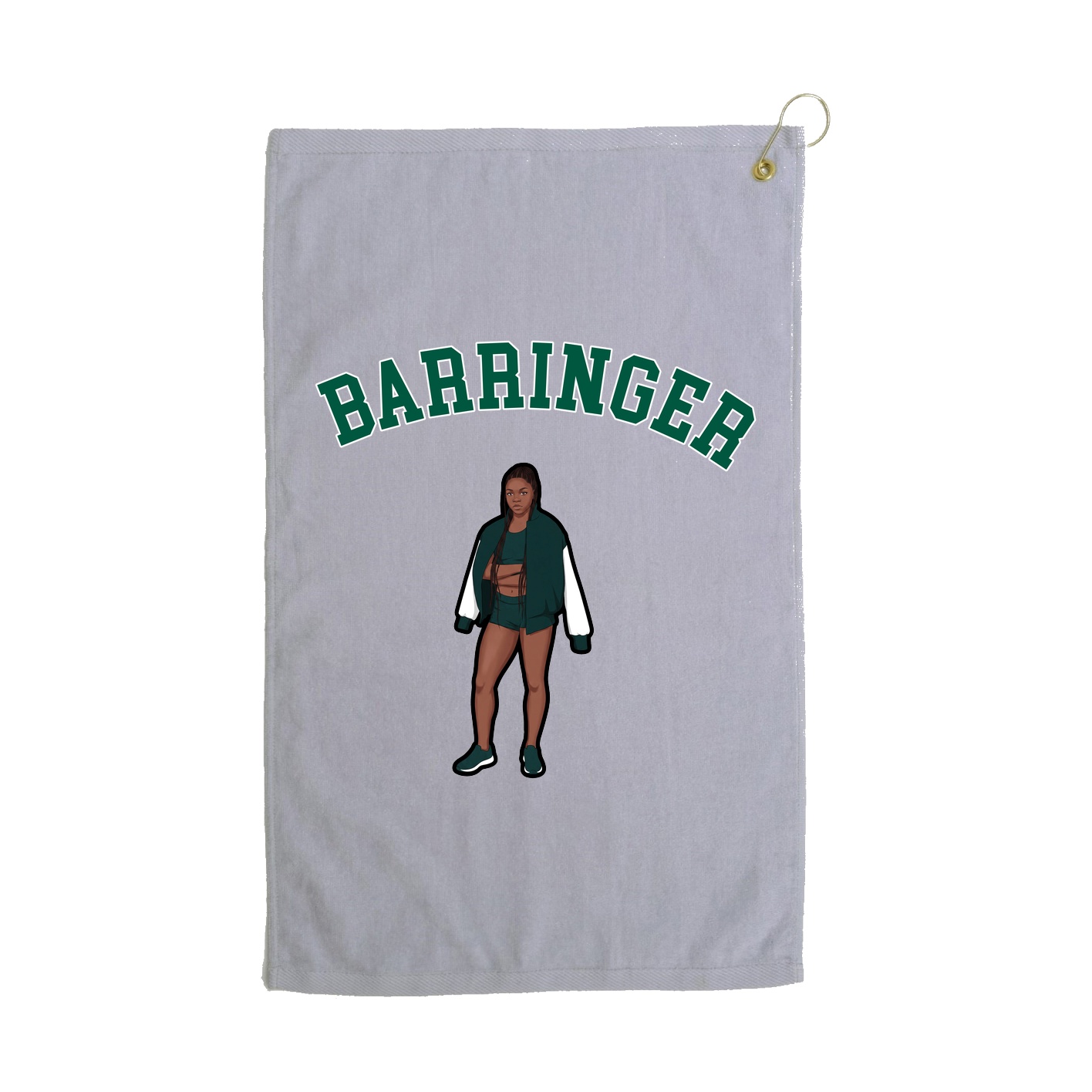 Golf Towel — Shirsey Arch in Grey