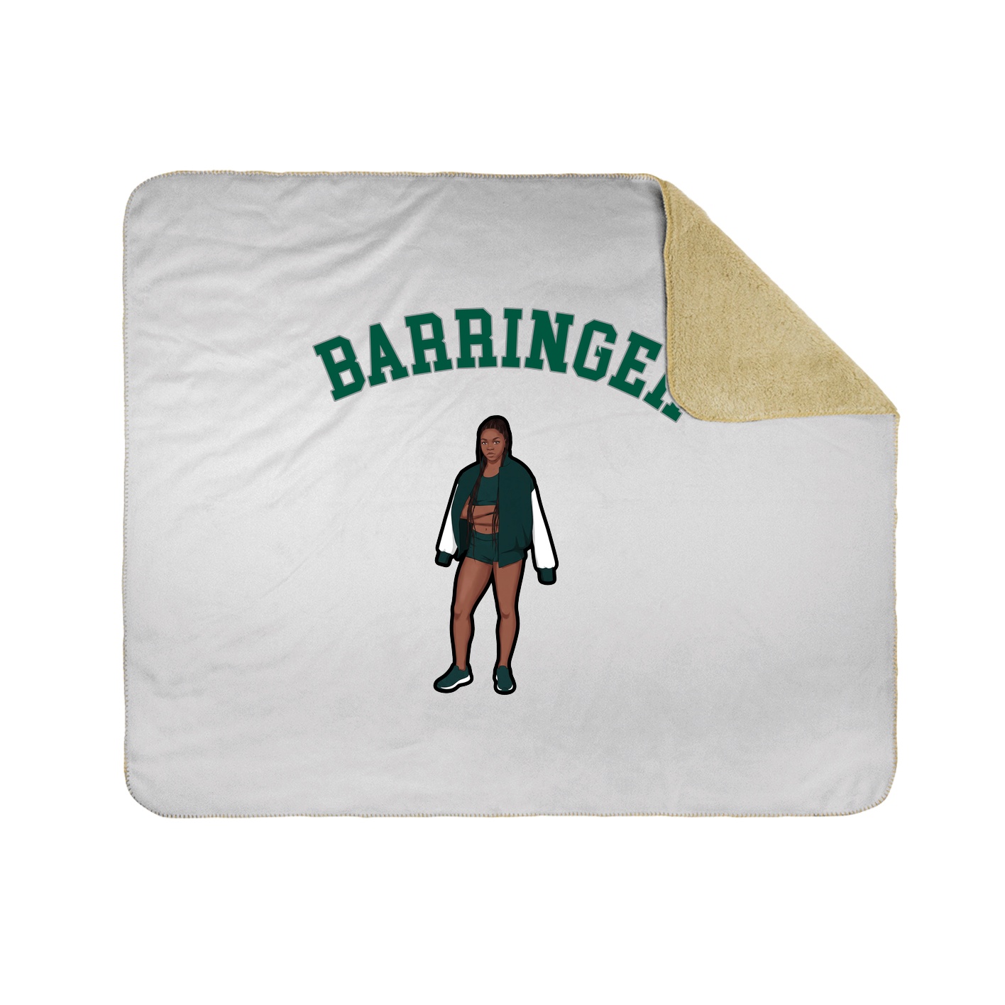 Throw Blanket — Shirsey Arch in White