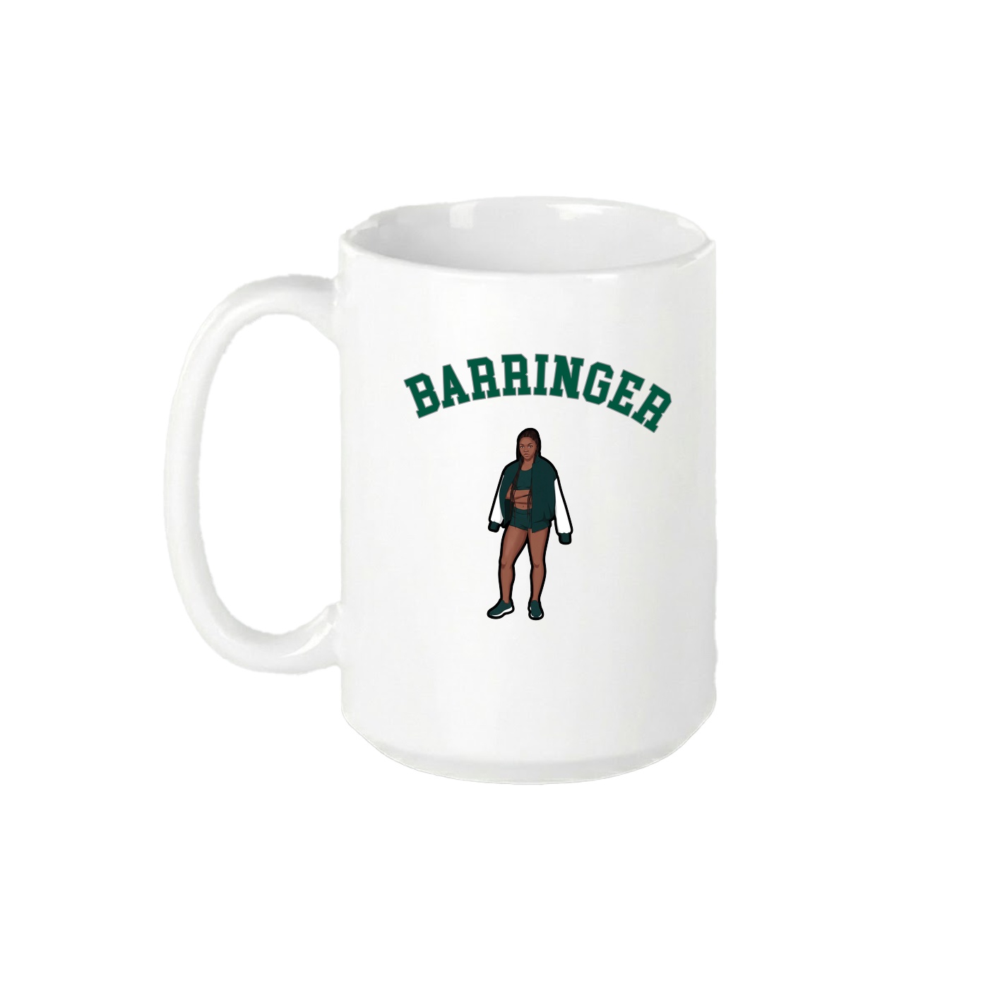 15oz Coffee Mug — Shirsey Arch in White