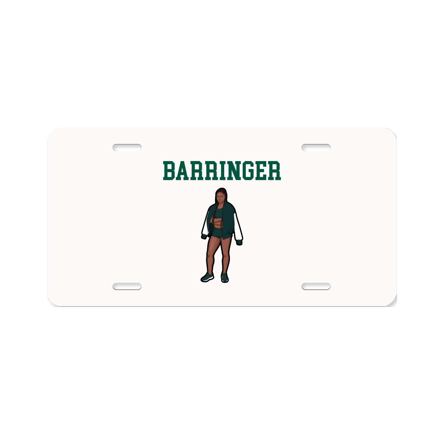 License Plate — Shirsey in Classic
