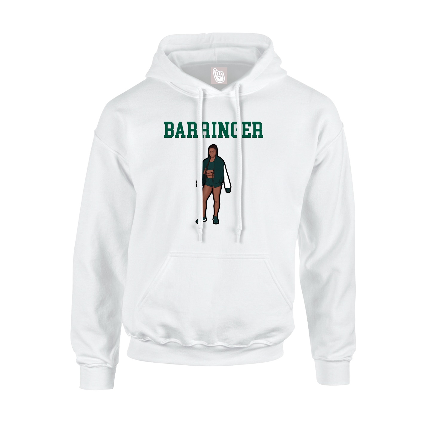 Youth Hoodie — Shirsey in White