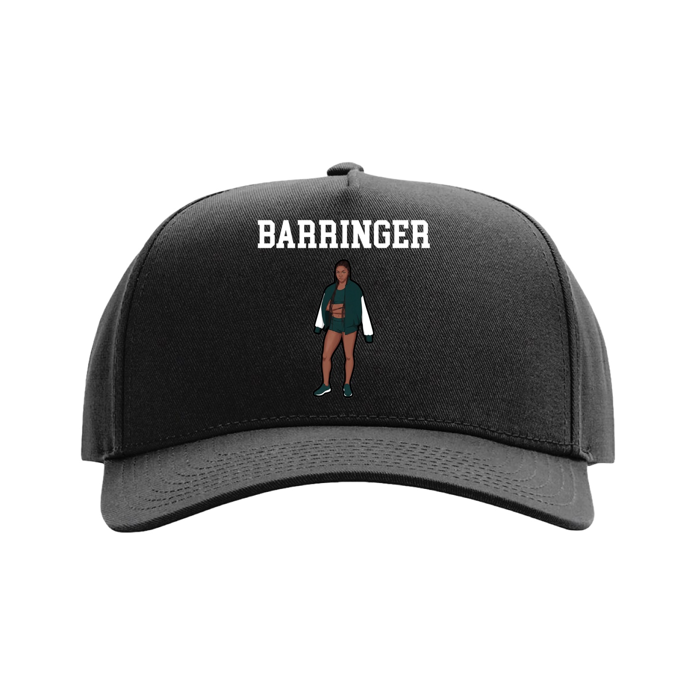 Full Fabric Five-Panel Champ Cap