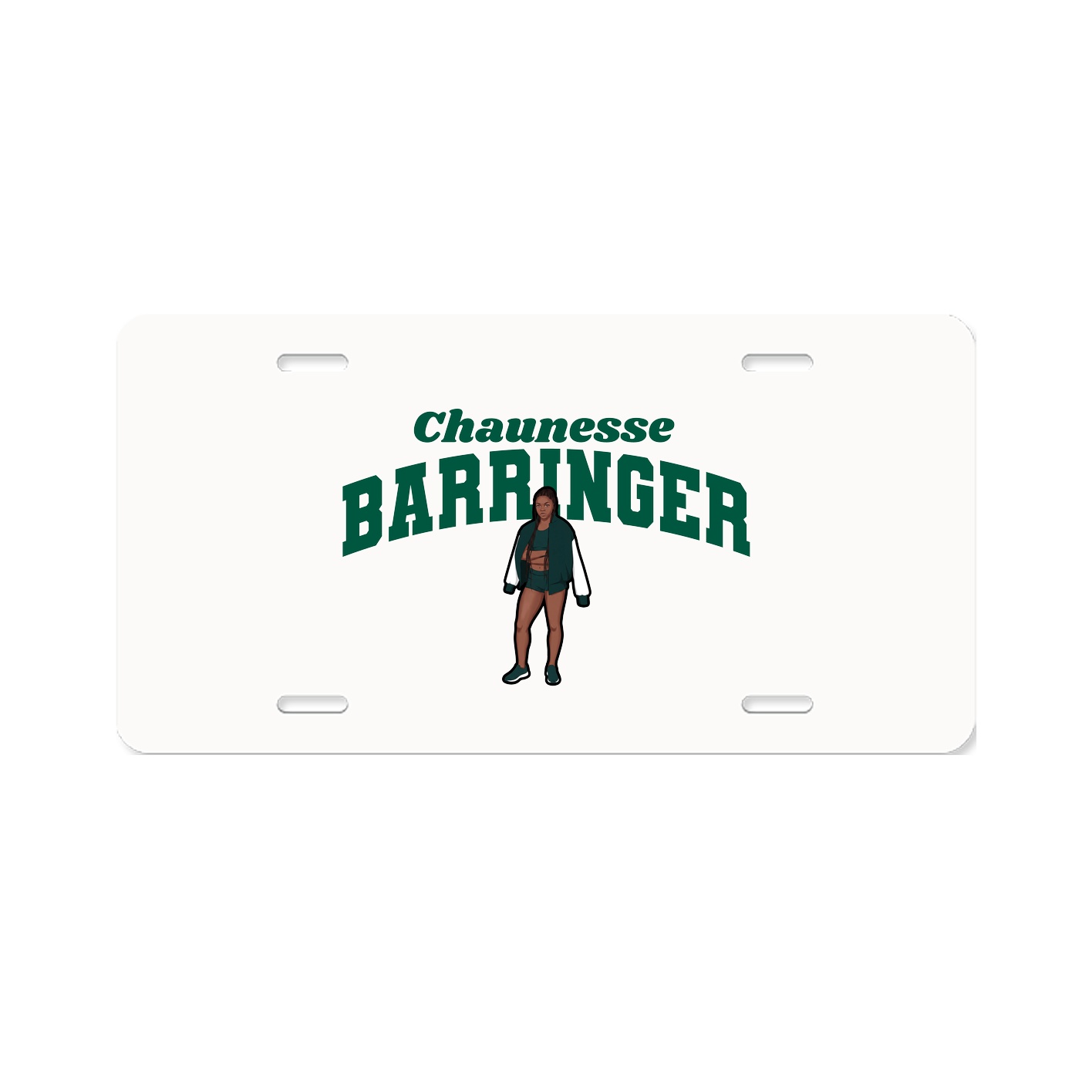 License Plate — Signature Arch in Classic