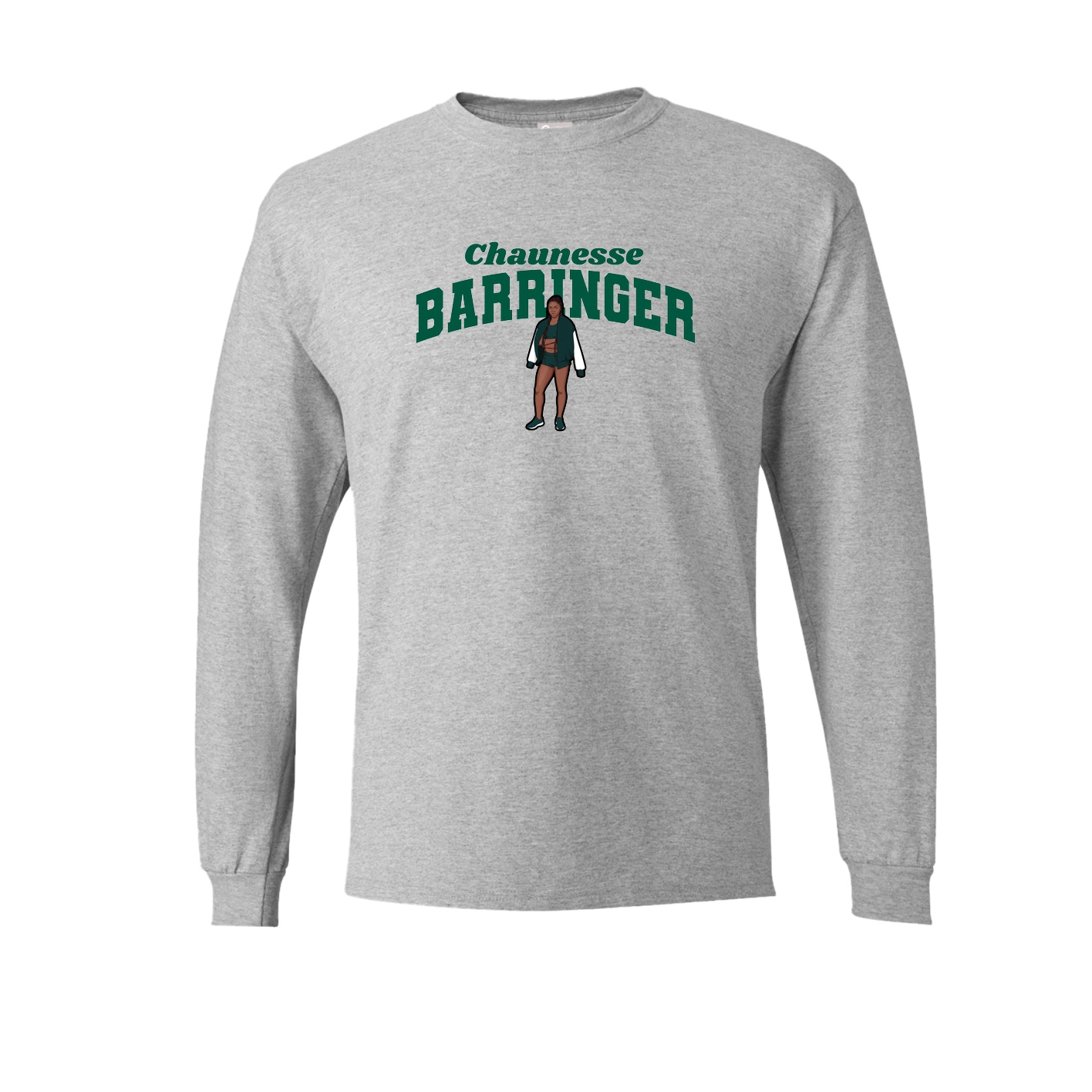 Long Sleeve Tee — Signature Arch in Grey