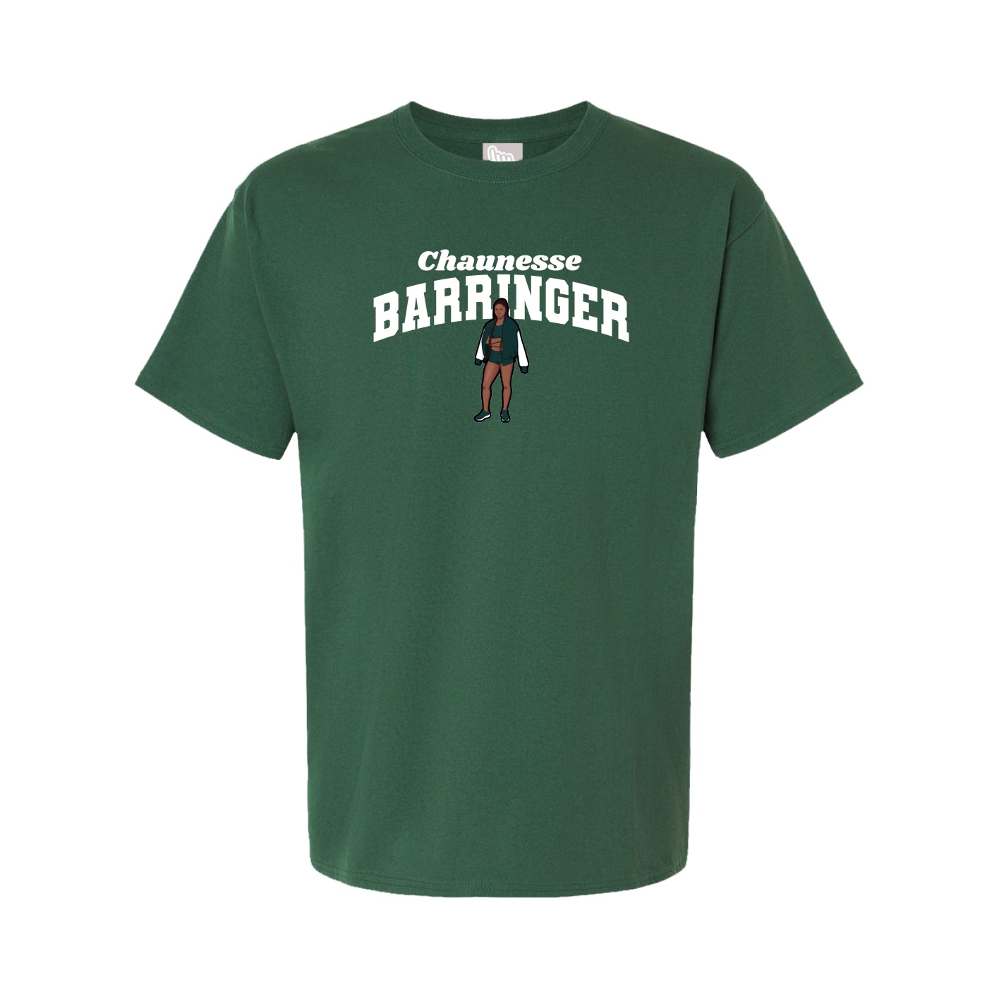 Youth Tee — Signature Arch in Green