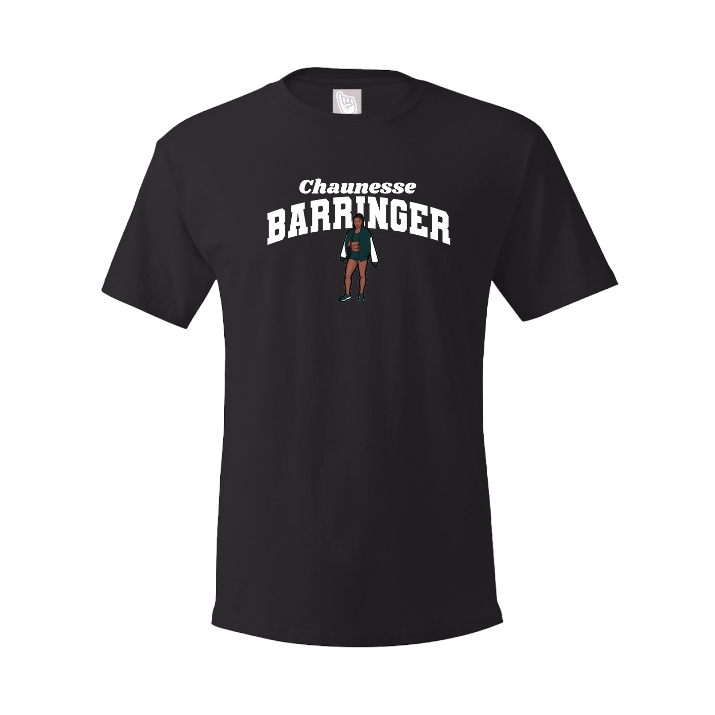 Youth Tee — Signature Arch in Black
